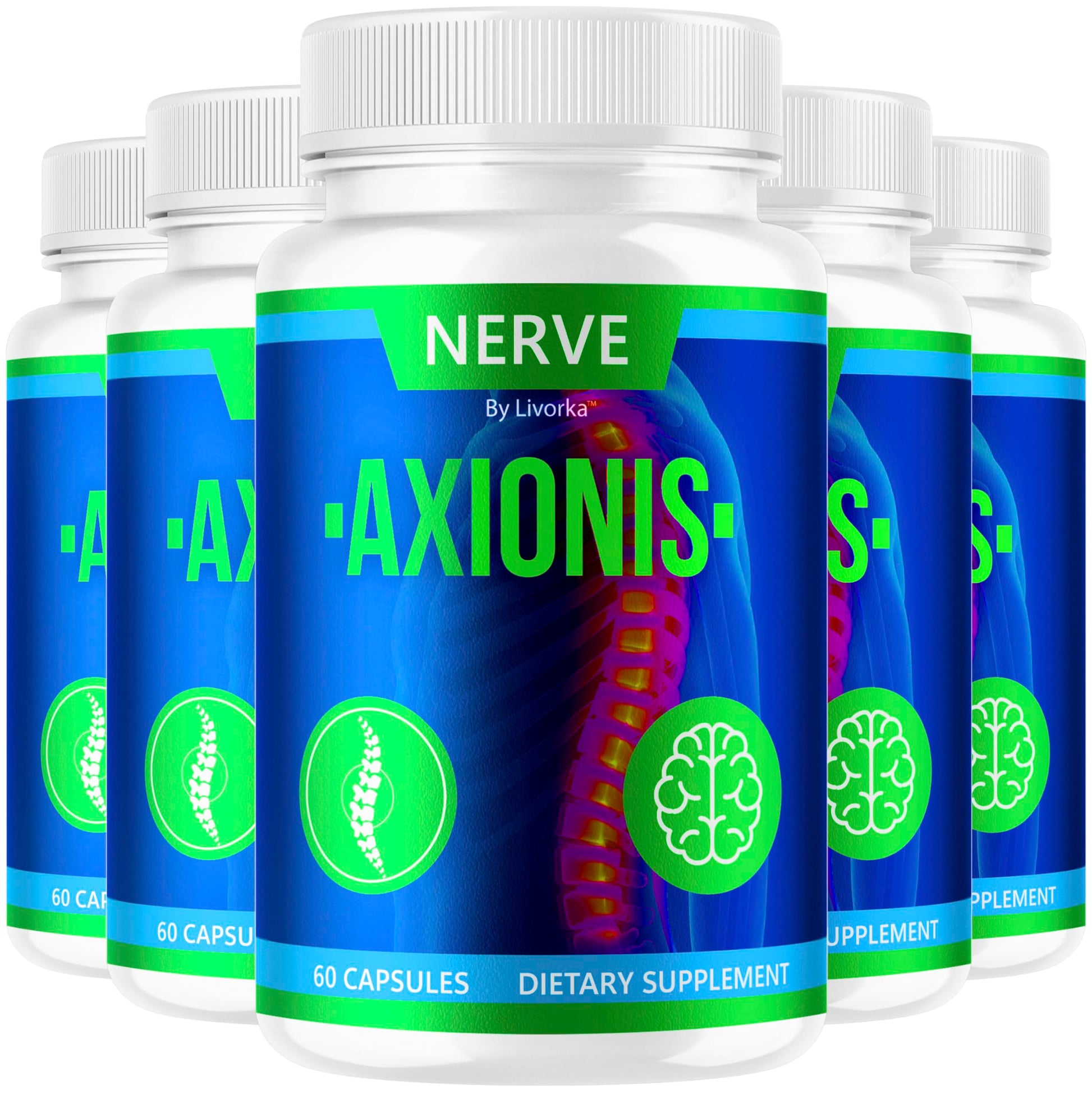 LIVORKA Nerve Axionis Capsules 300 Capsules