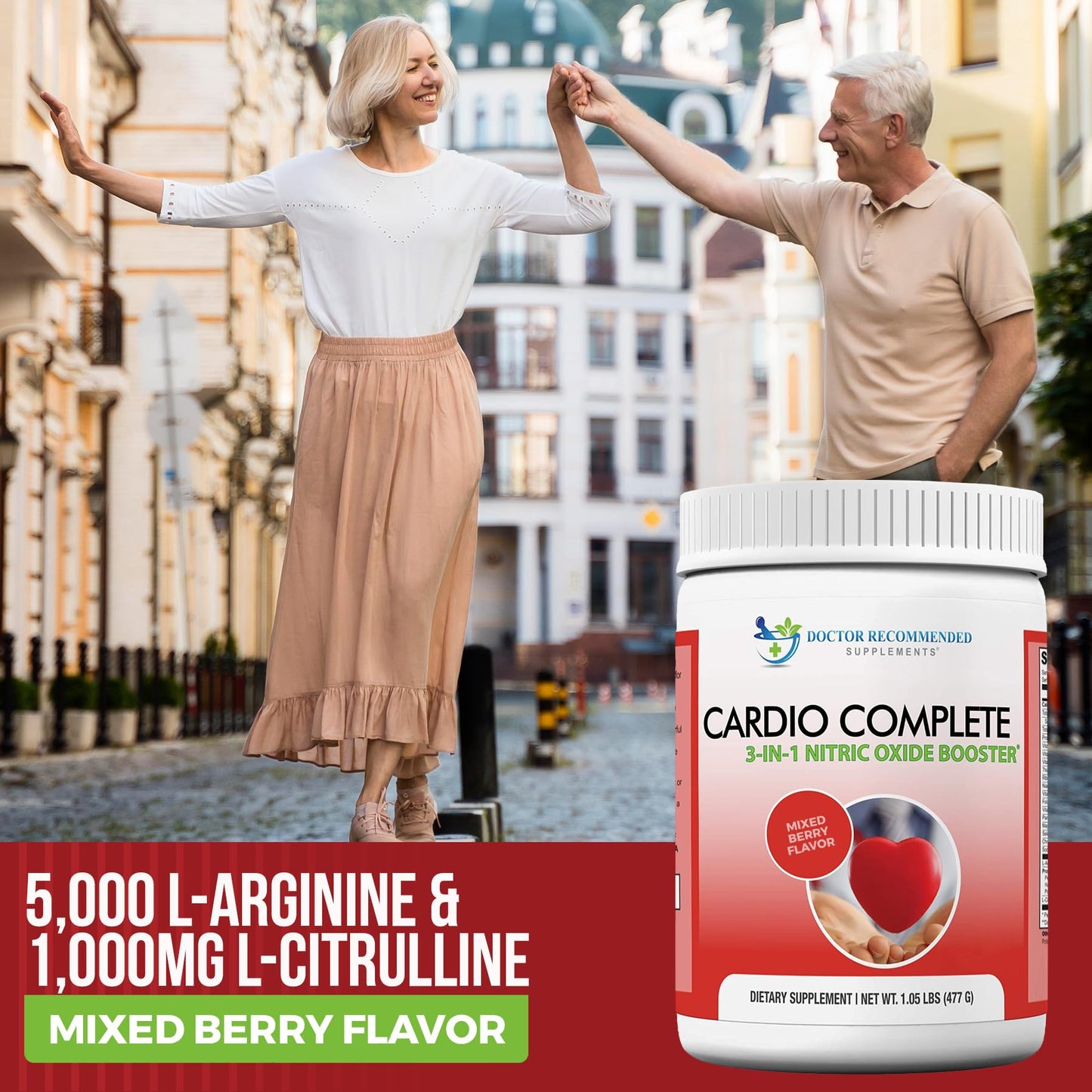 Doctor Recommended Supplements Cardio Complete Heart Health Support Powder 33.6 oz