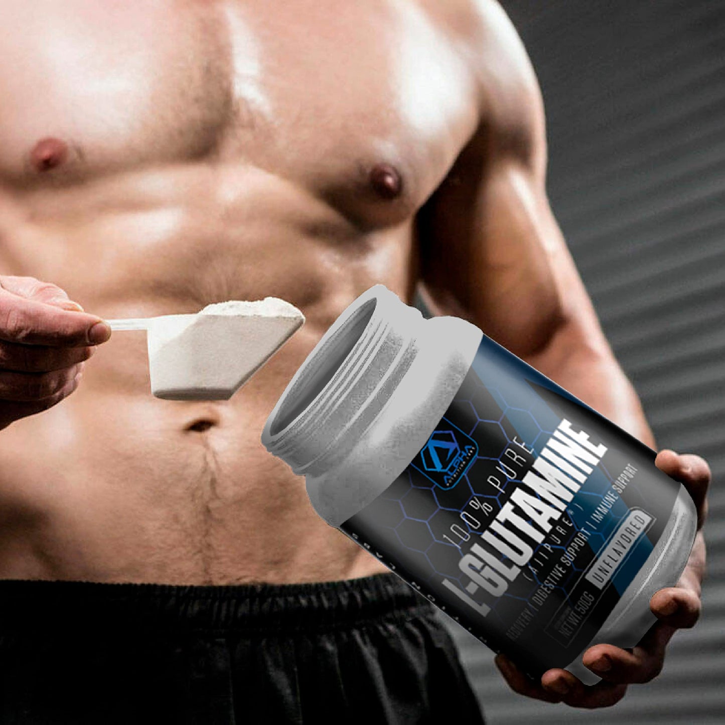 Alpha Nutrition Labs L-Glutamine Powder 500g