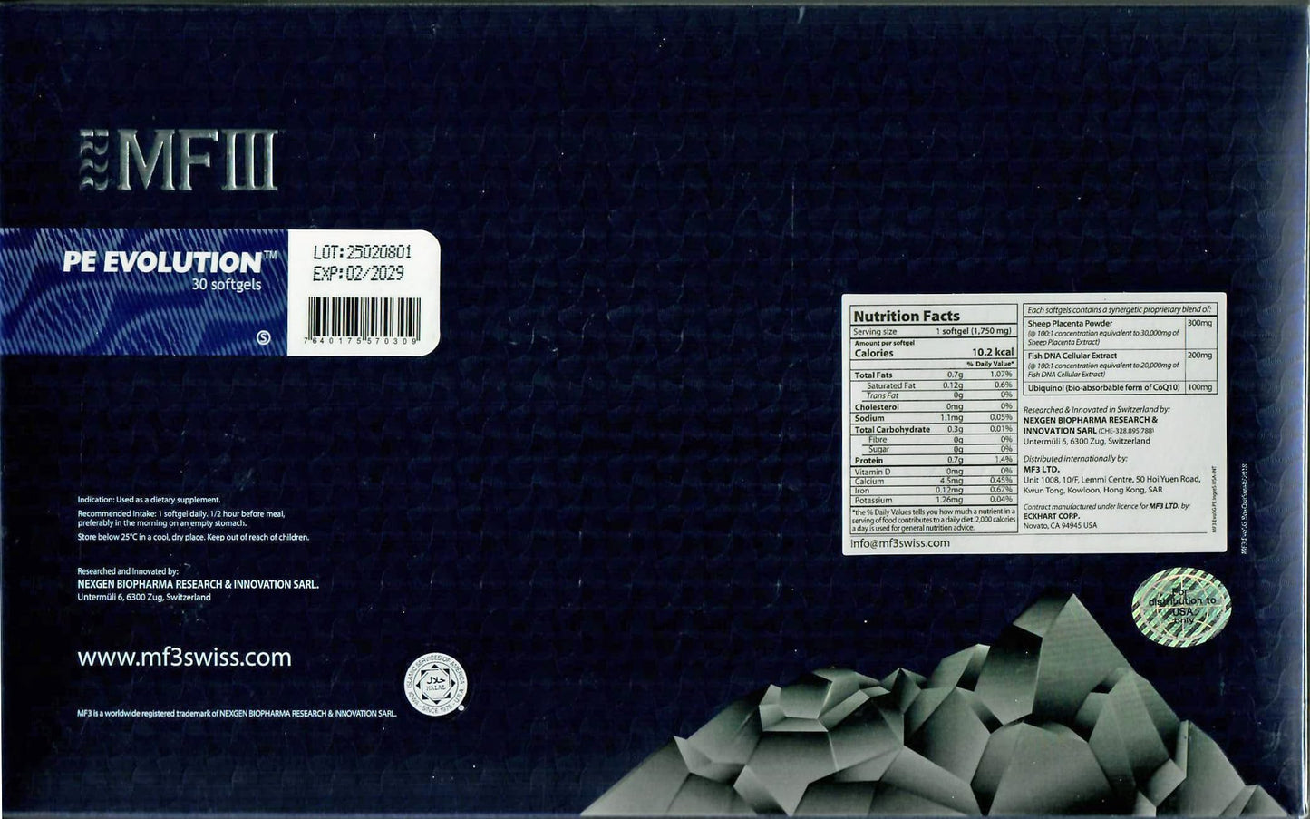 MFIII PE Evolution Softgels 30