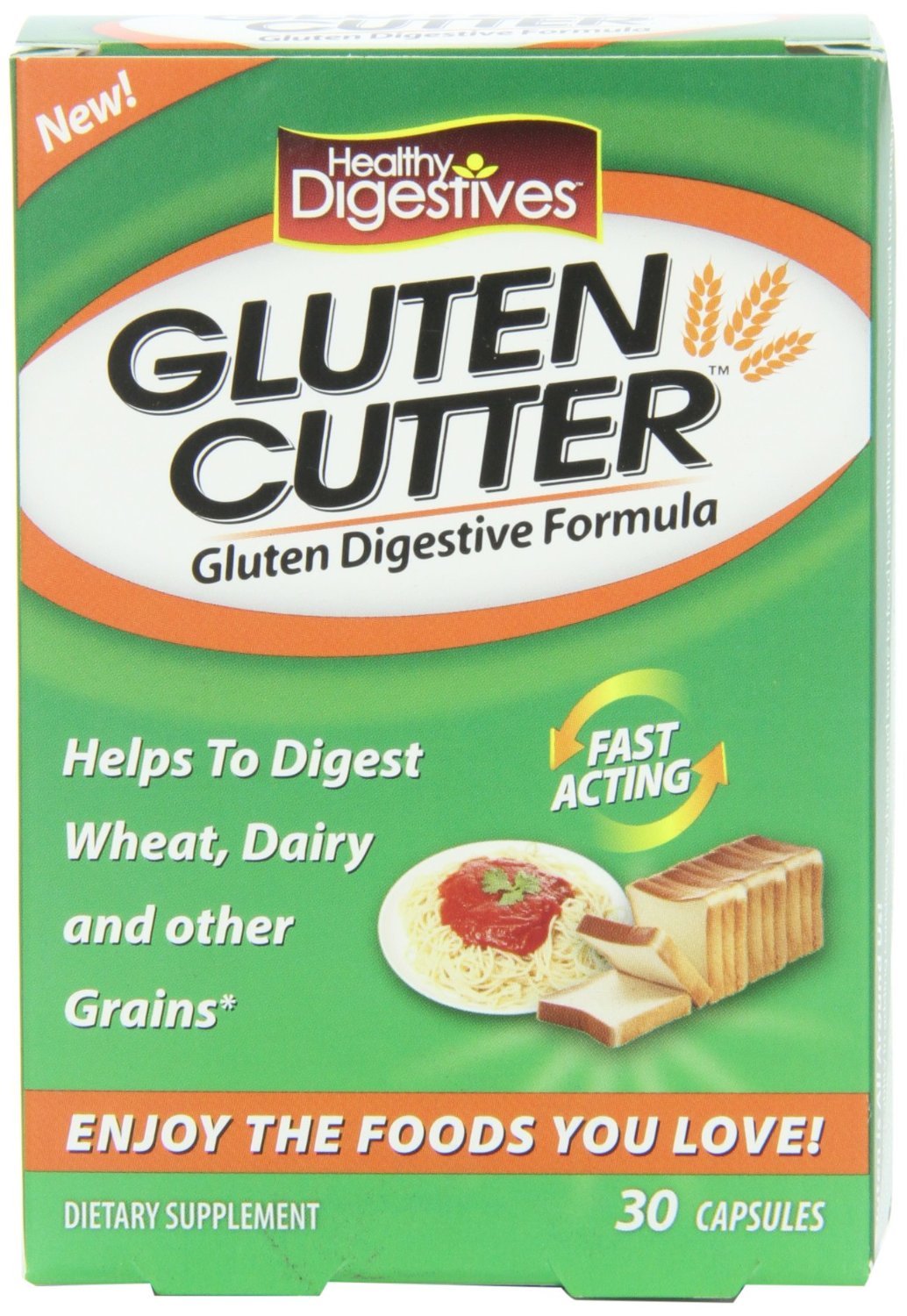 Gluten Cutter Healthy Digestives Capsules 30