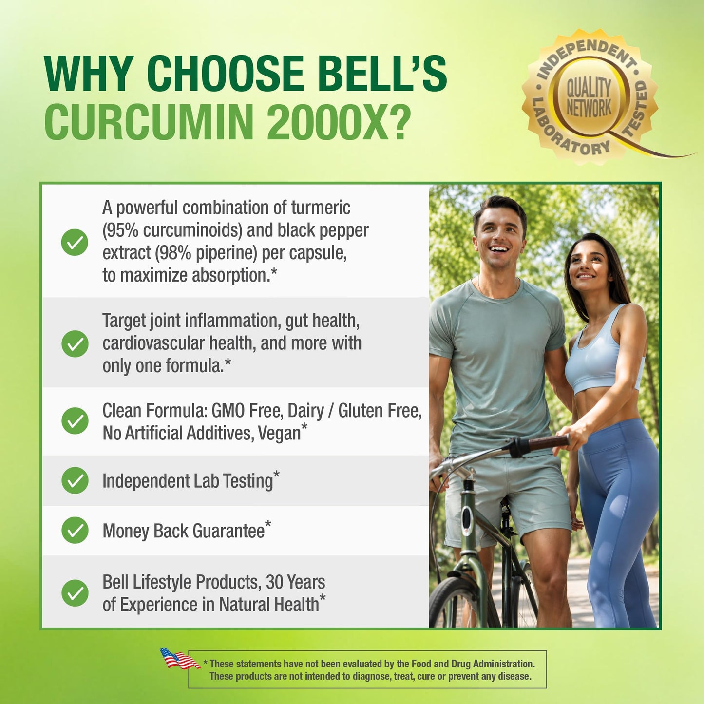 Bell Curcumin 2000X Capsules, 90 Count
