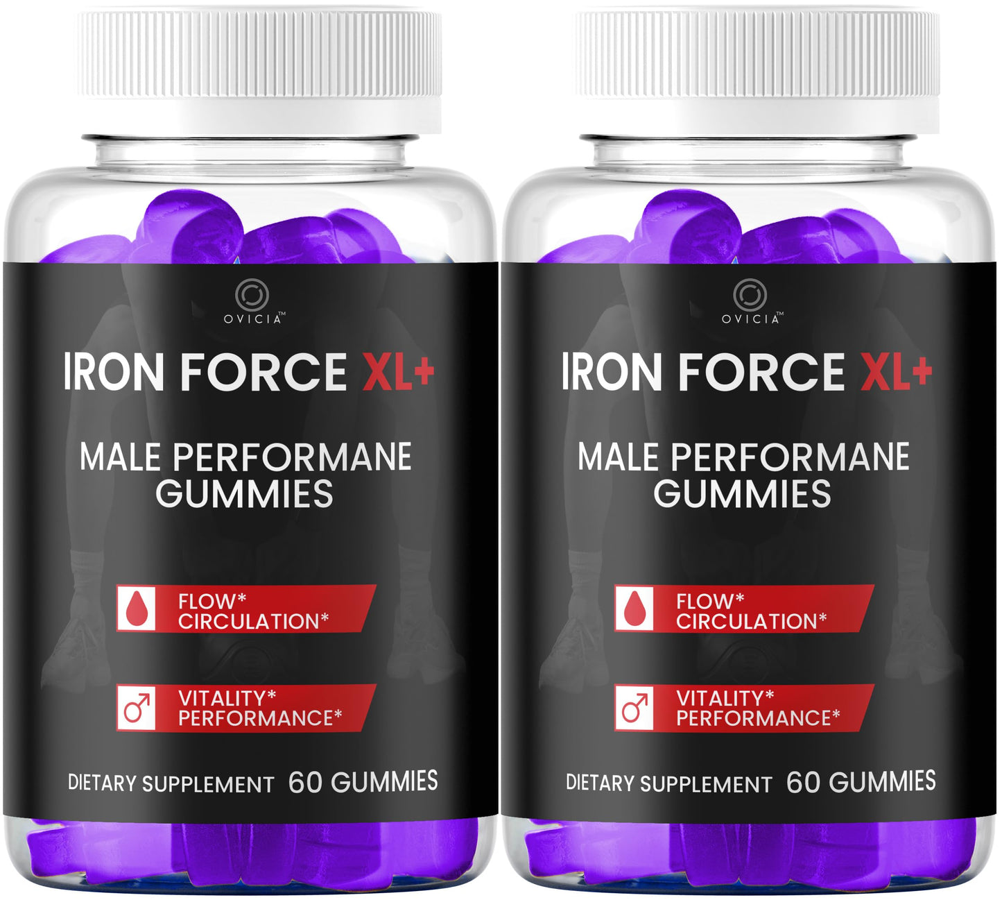 OVICIA Iron Force XL Gummies 120 Gummies