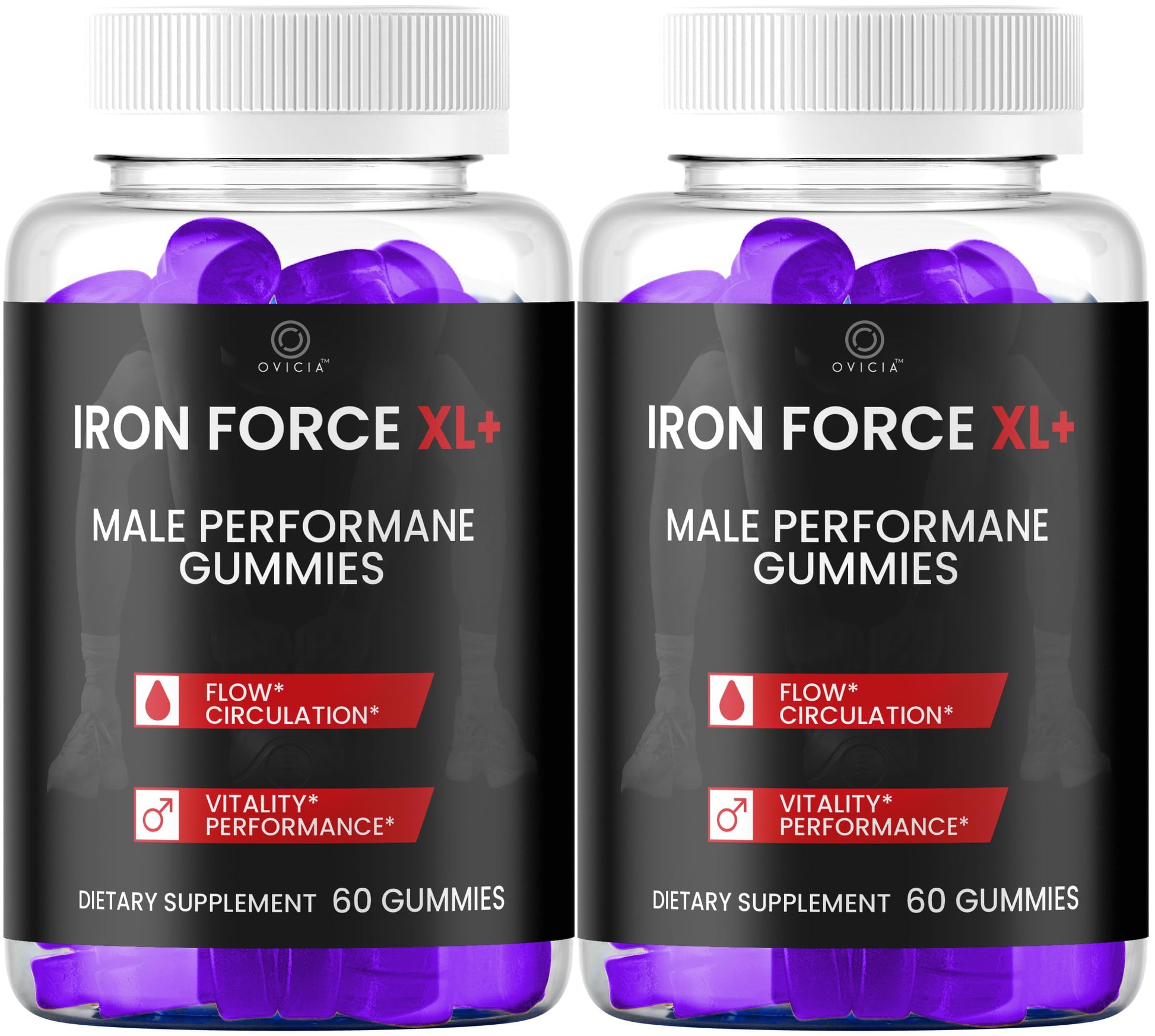 OVICIA Iron Force XL Gummies 120 Gummies