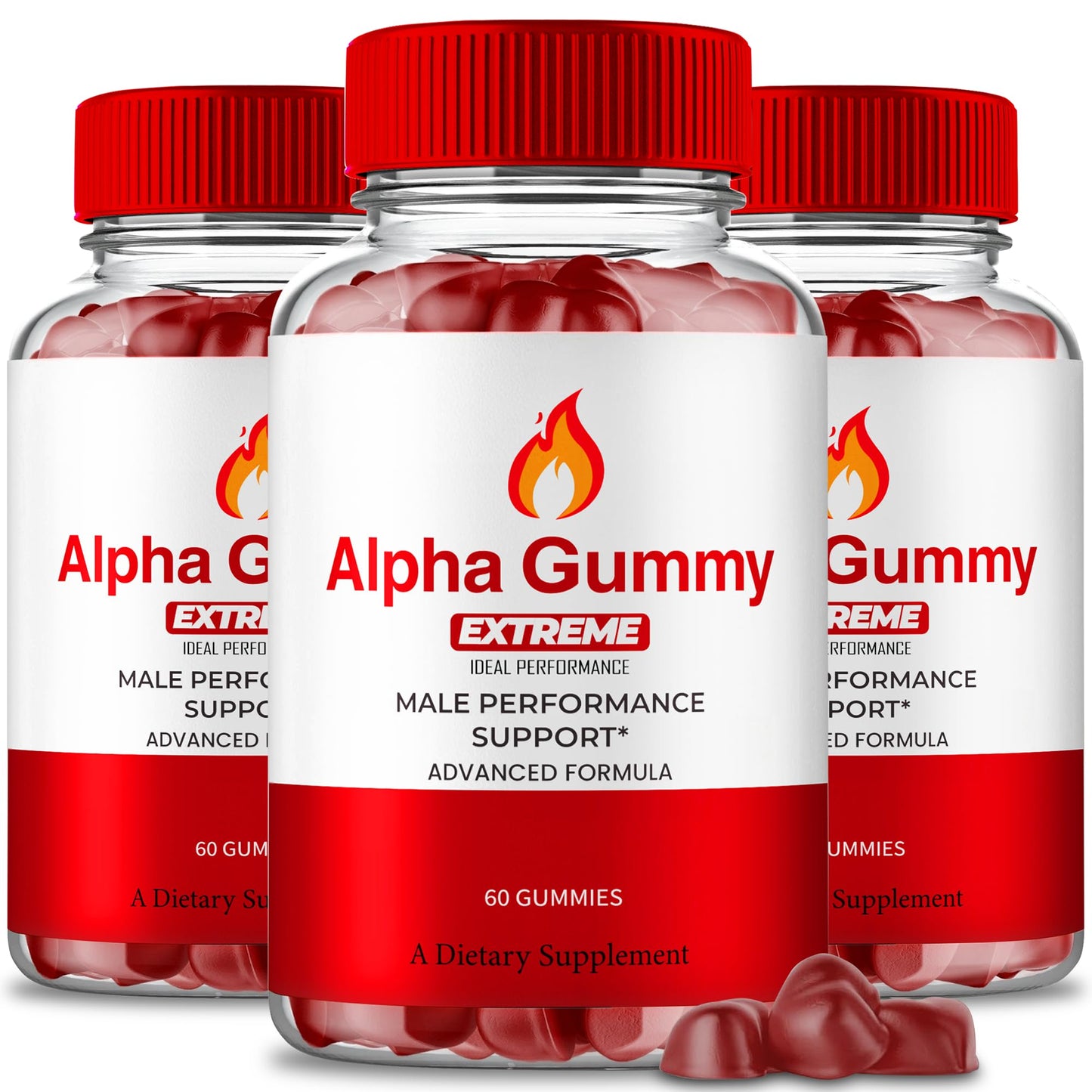 IDEAL PERFORMANCE AlphaGummies Extreme for Men 160 Gummies