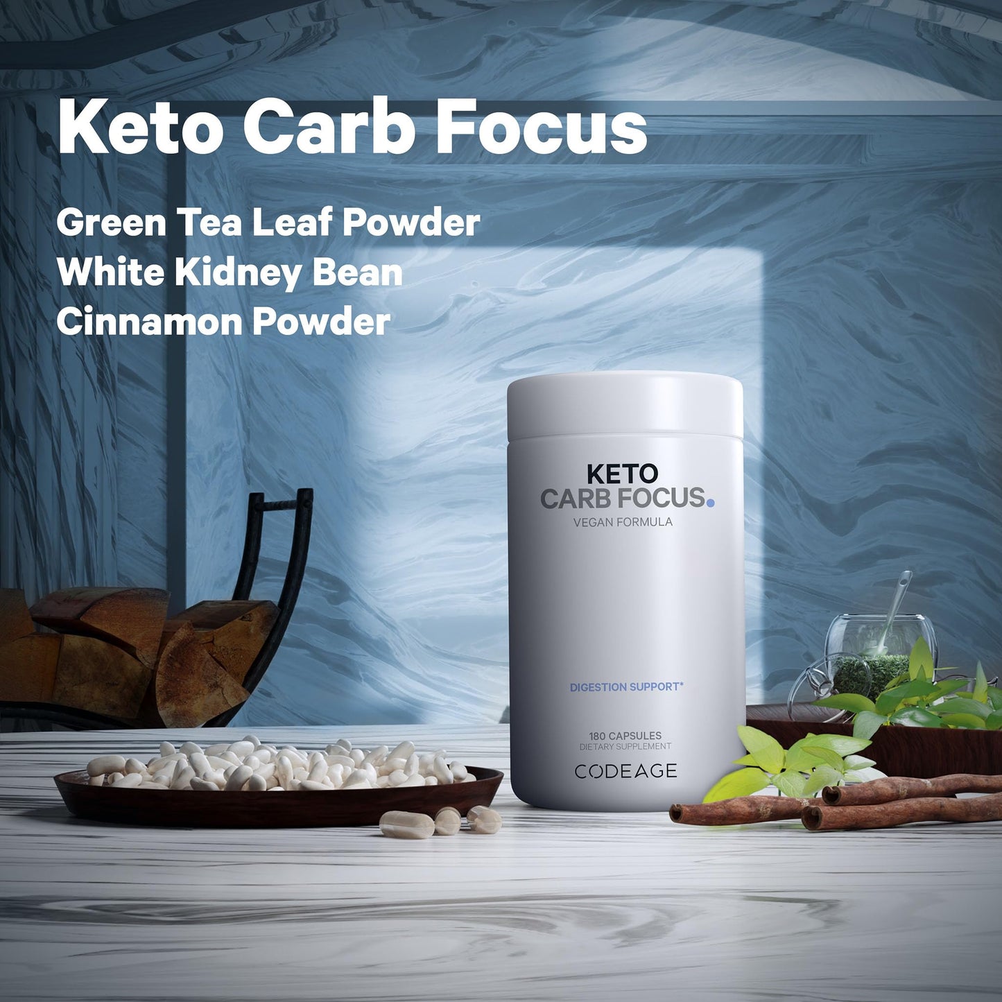 Codeage Keto Carb 180 Capsules