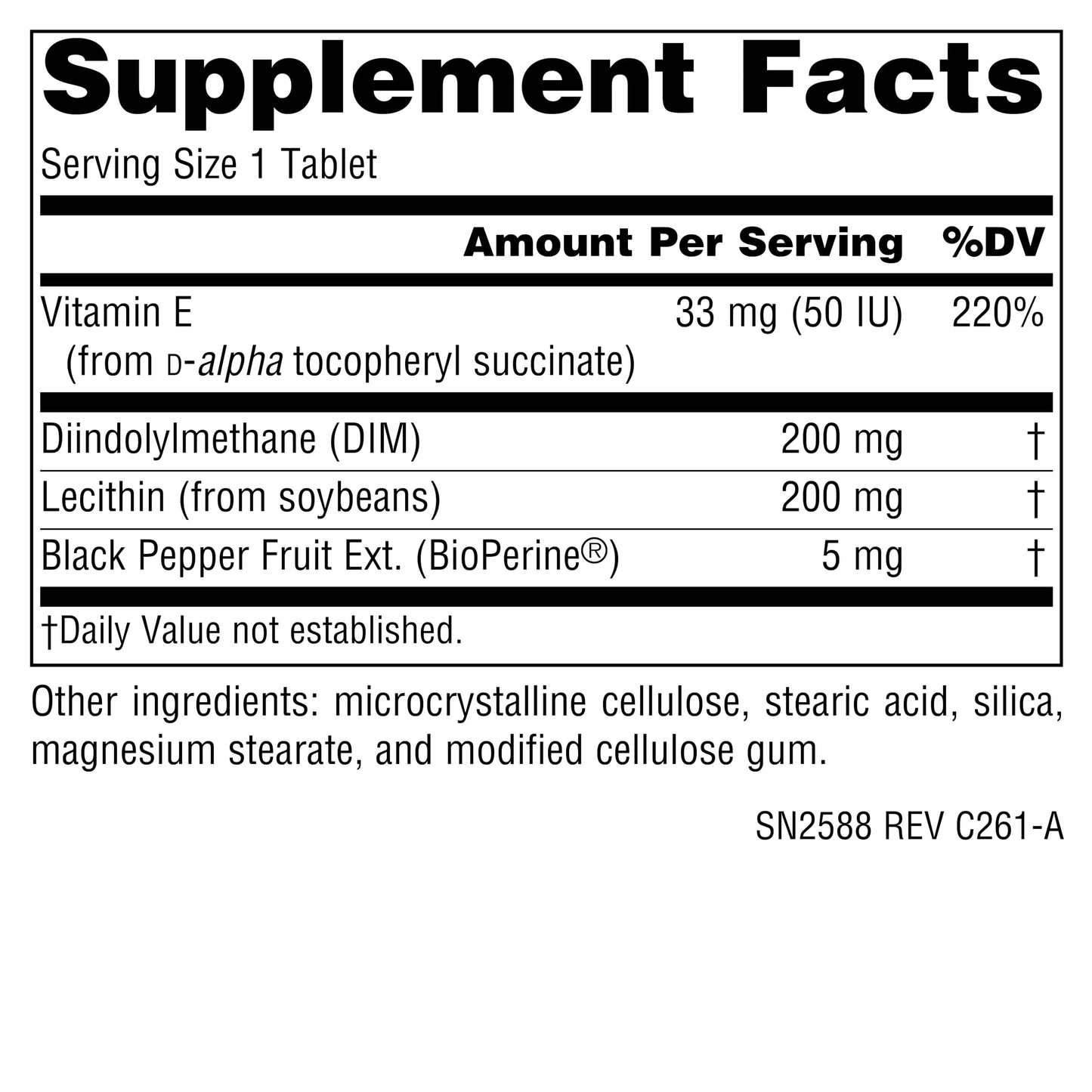 Source Naturals Diindolylmethane (DIM) 200mg Tablet, 30 Tablets