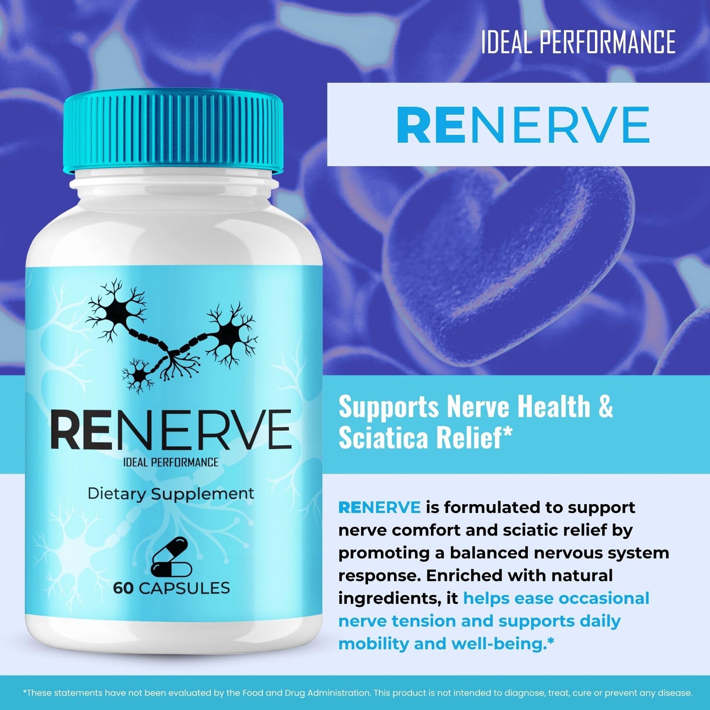IDEAL PERFORMANCE Renerve Capsules 300