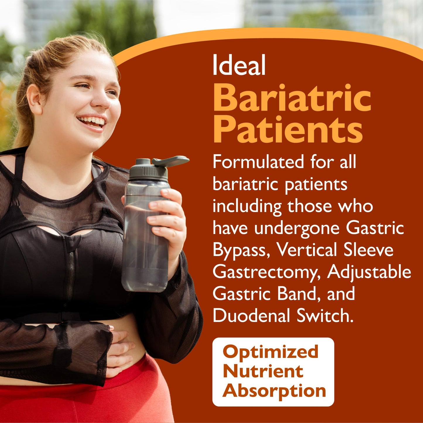 Celebrate Bariatric Supplements Iron Supplement with Vitamin C 45mg Iron, 60mg Vitamin C Capsule, 90 Count