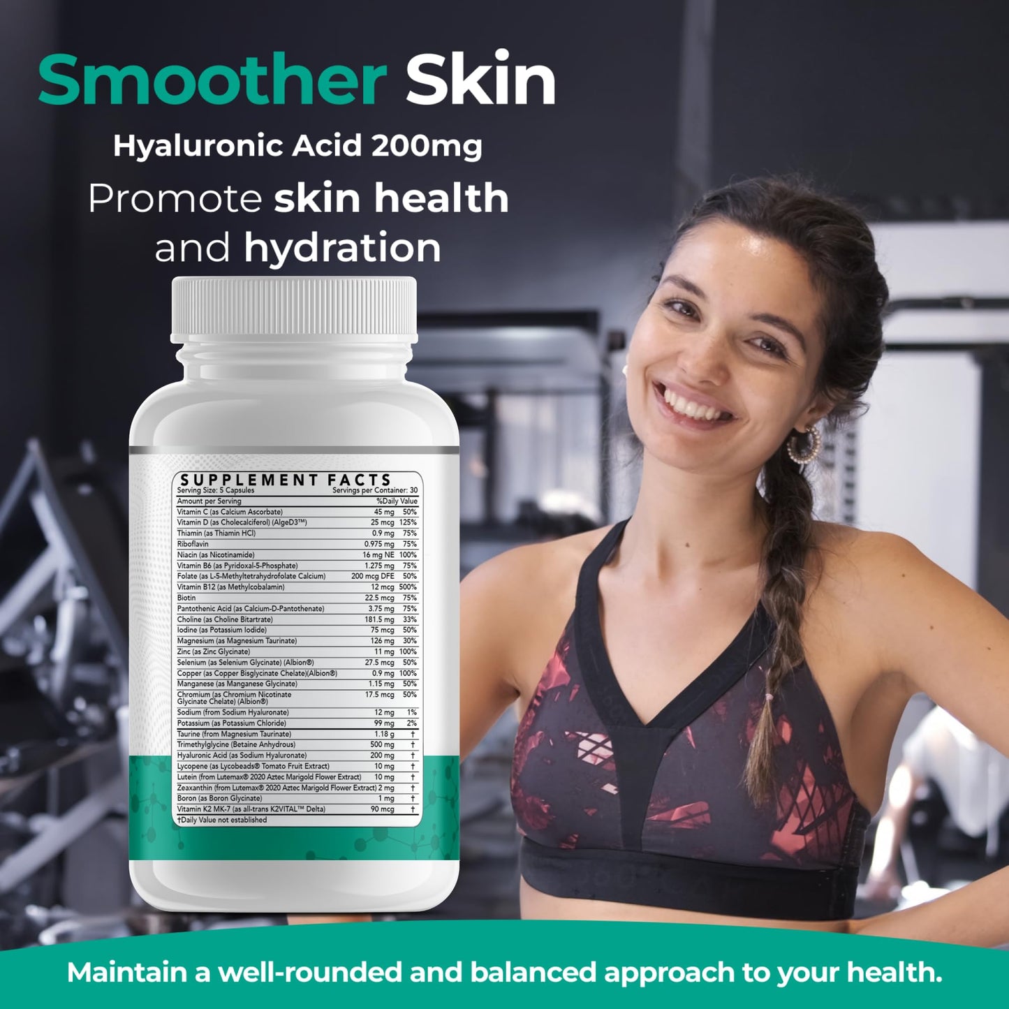 Dr Brad Stanfield MicroVitamin Methylated Multivitamin + Lutein/Zeaxanthin + D3/K2 Capsule 150