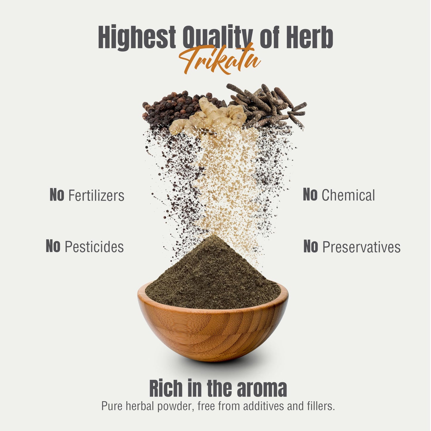 Herbsforever Trikatu Powder (Churna) 8.11 oz