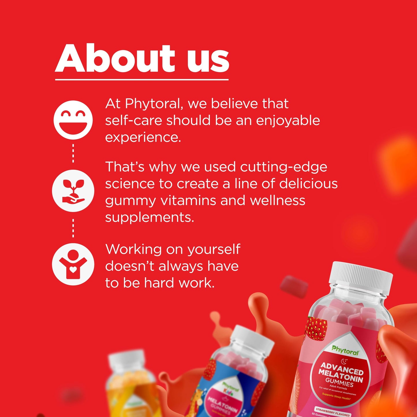 Phytoral Vitamin B Complex Gummy, 60 Gummies
