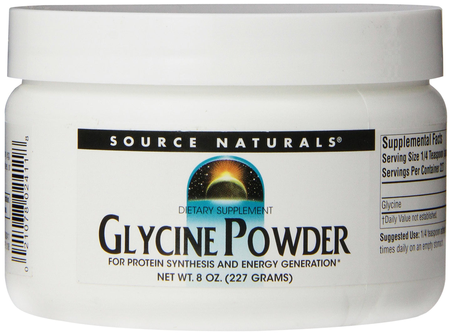 Source Naturals Glycine Powder, 8 oz, 8 Count