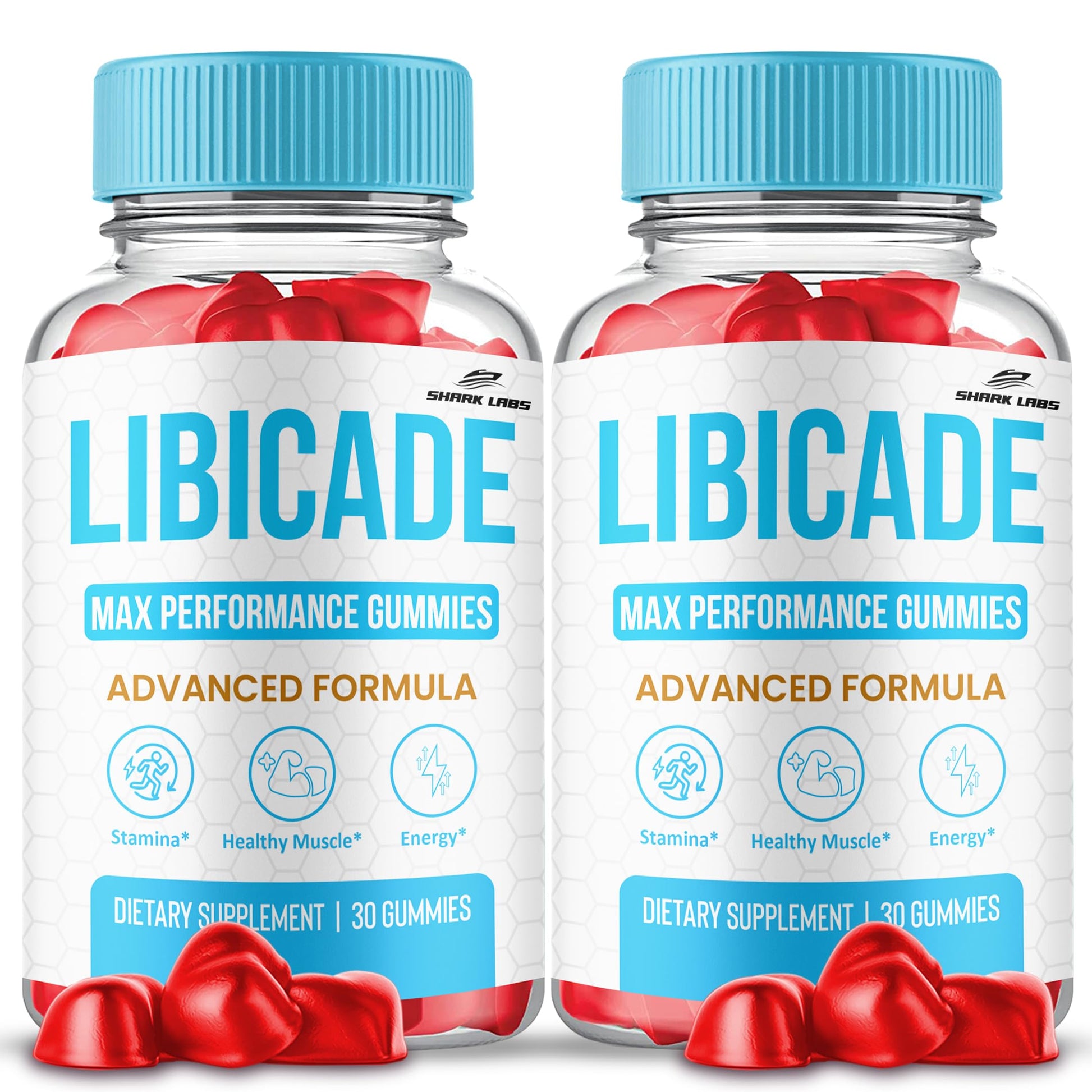 Shark Labs Libicade Gummies, Gummy, 30 Count