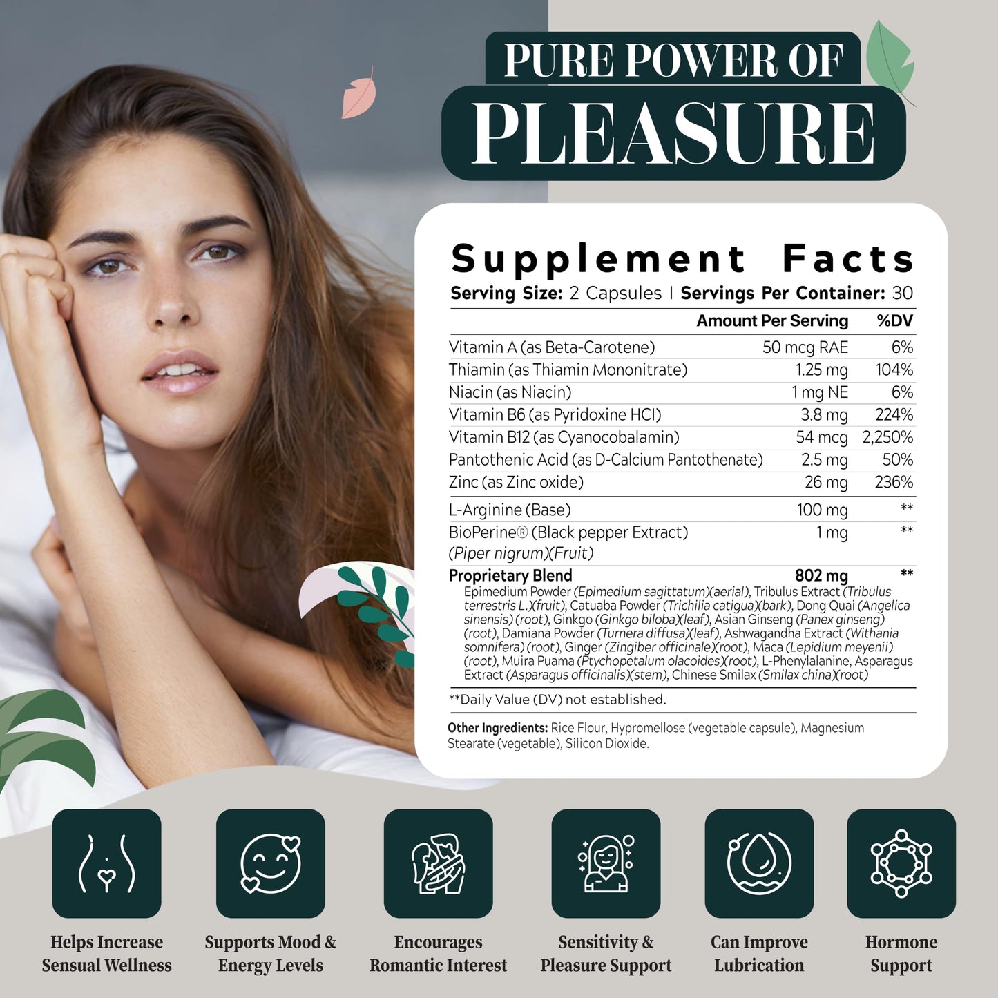 Supplement Universe Female Libido Enhancer Capsule 60 Capsules