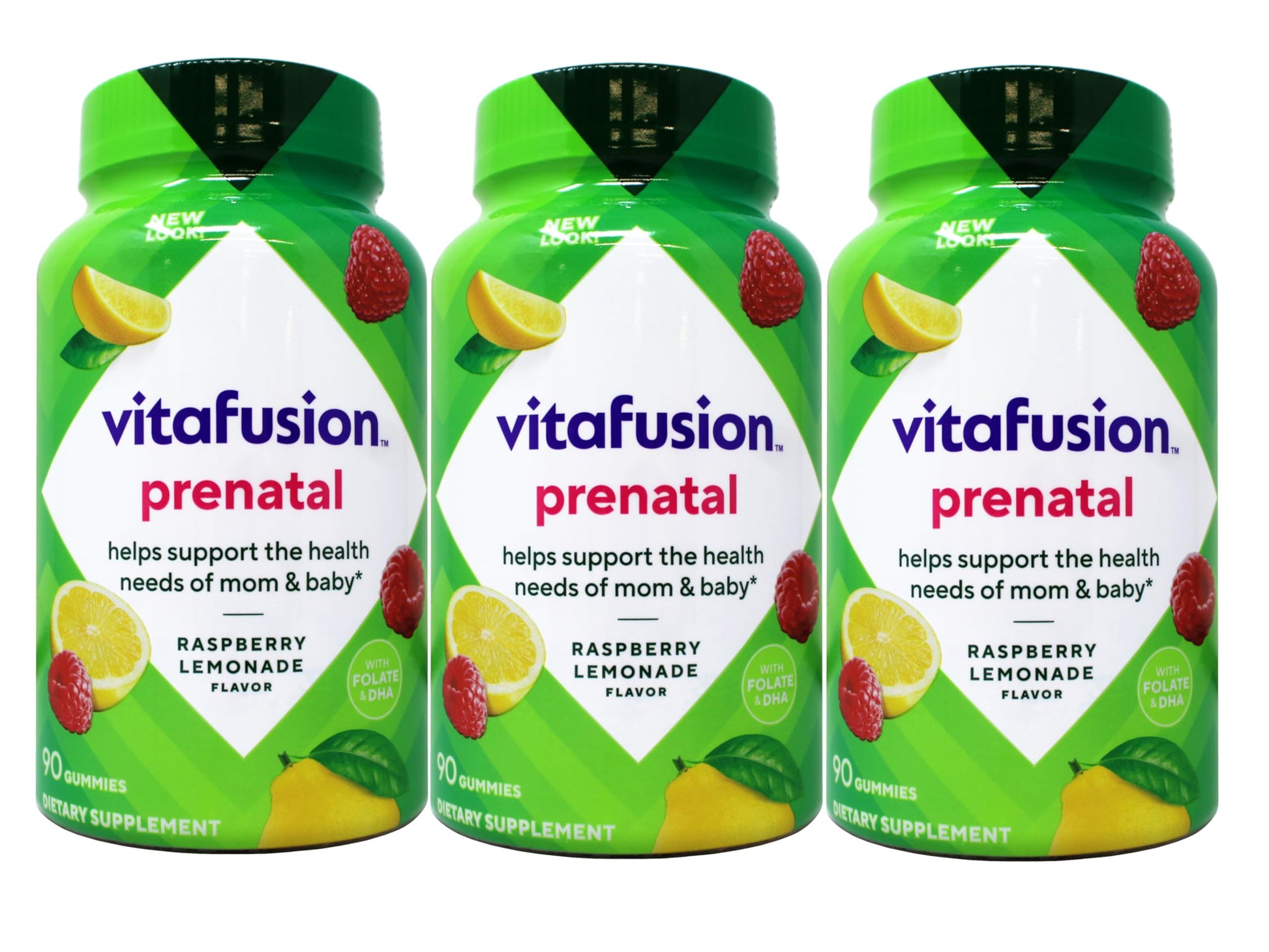 Vitafusion Prenatal DHA and Folic Acid Gummy Vitamins 270 Gummies