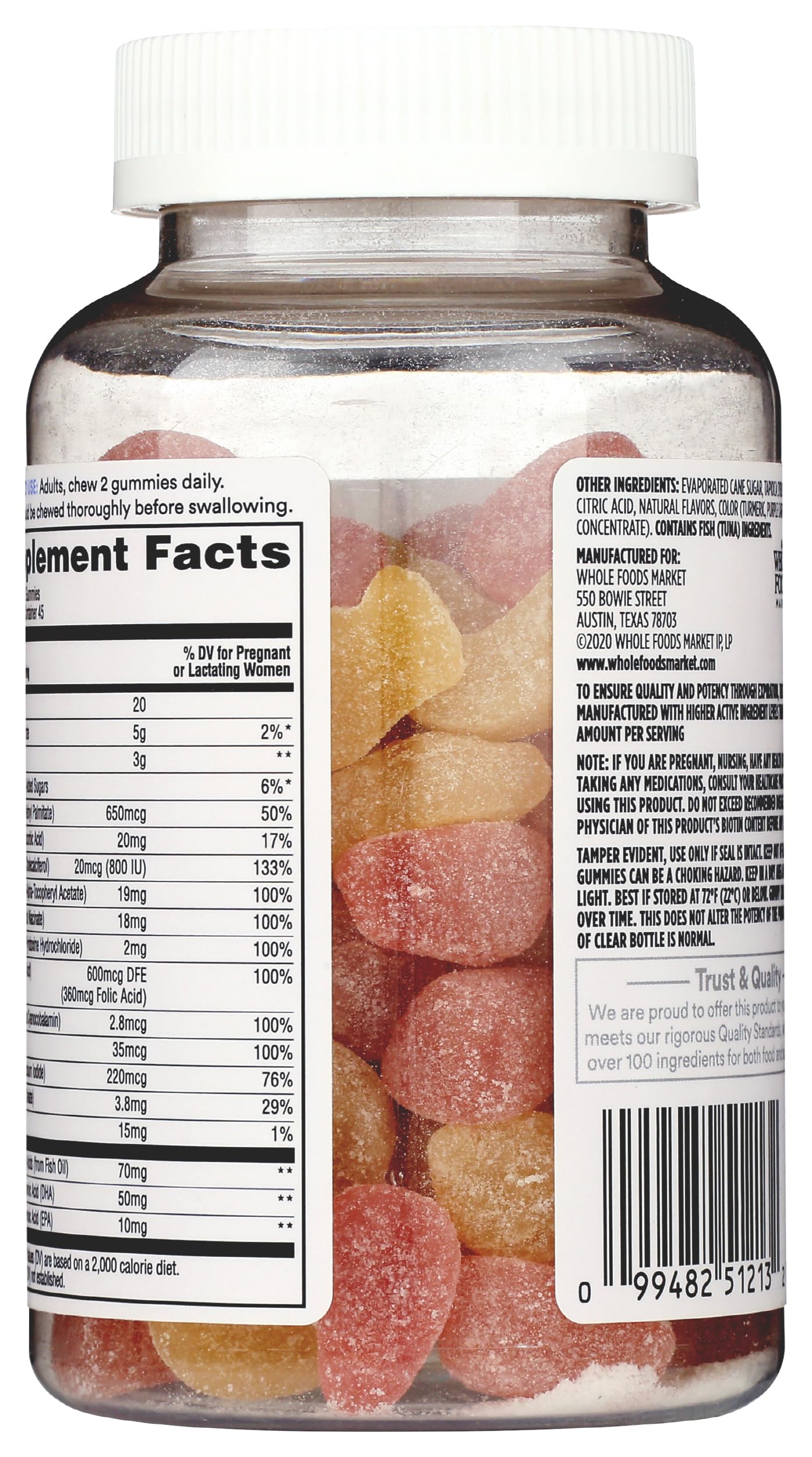 365 by Whole Foods Market Prenatal Gummy 90 Count