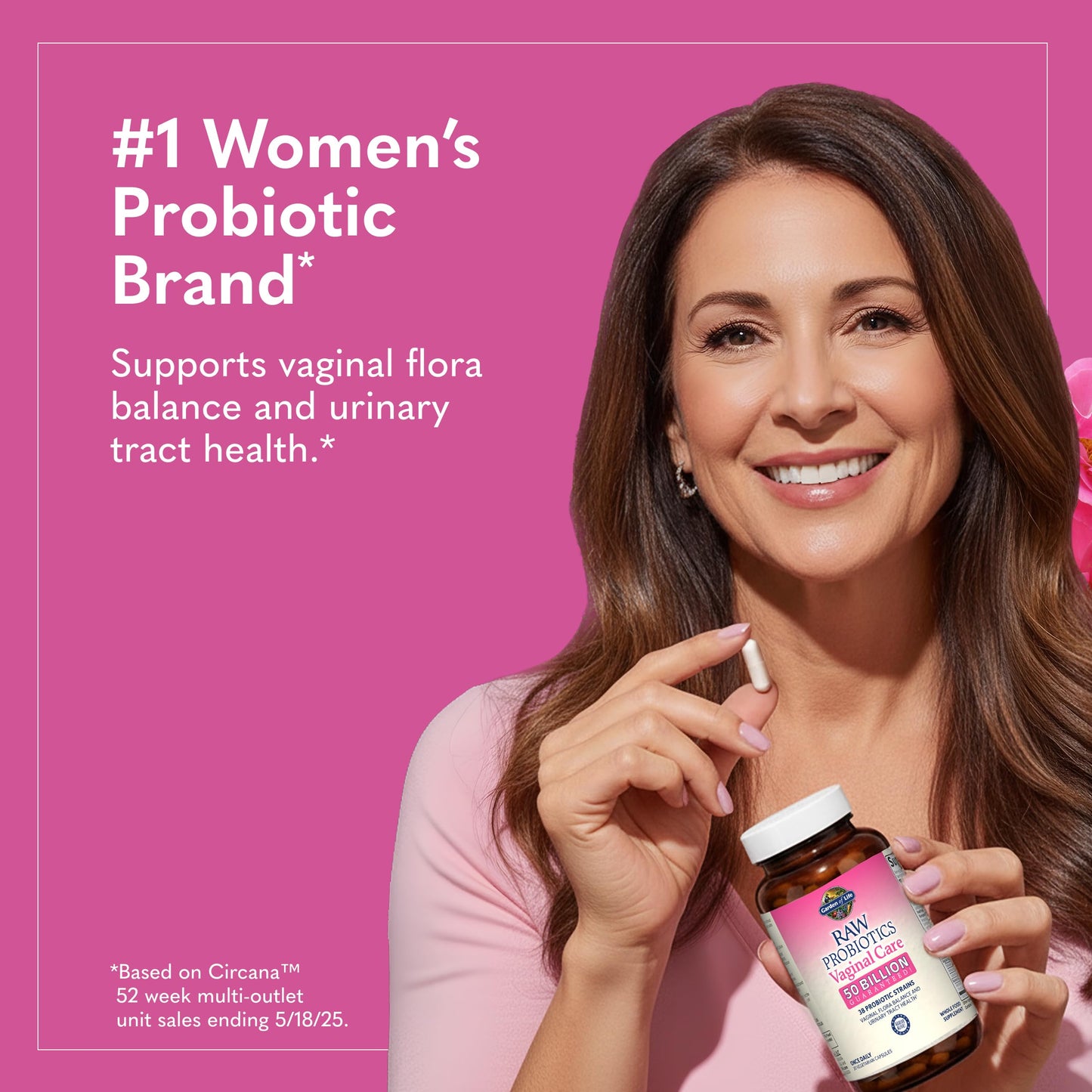 Garden of Life Raw Probiotics Vaginal Care Capsules 30 Count