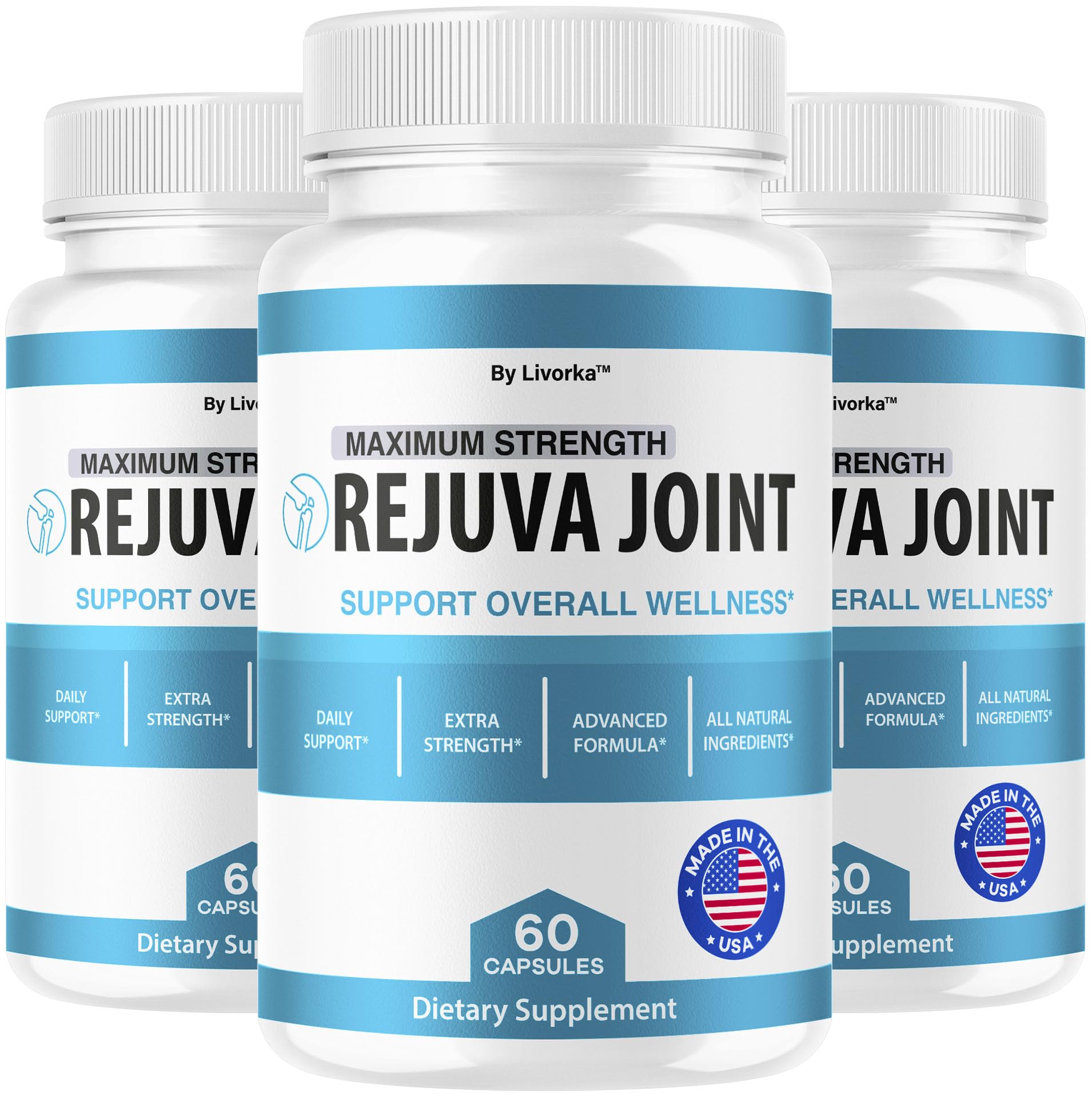 LIVORKA Rejuva Joint Capsules 180 Count