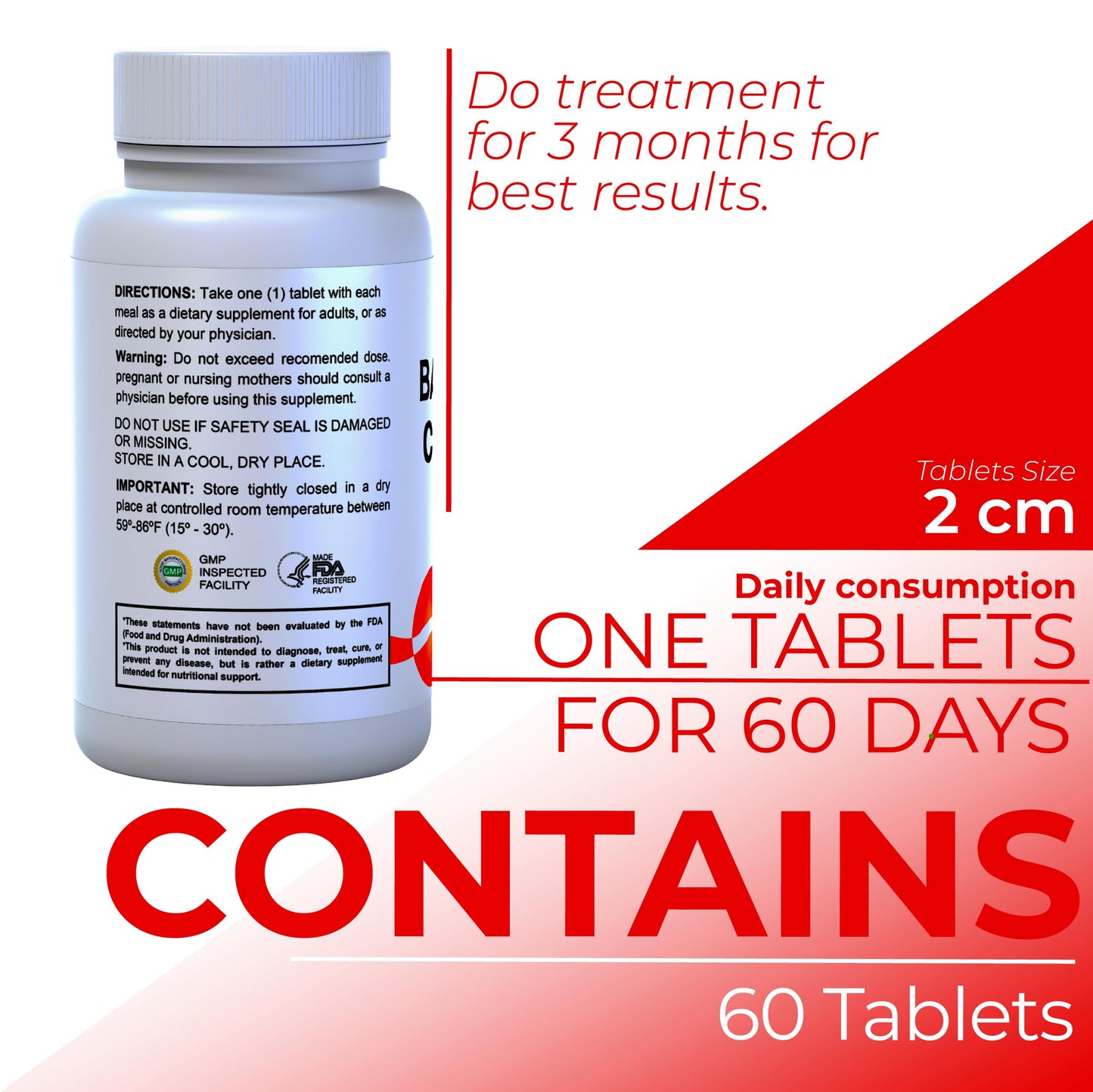 Hallusa Natural Balance B Complex with Inositol, Folic Acid & Biotin, 60 Tablets