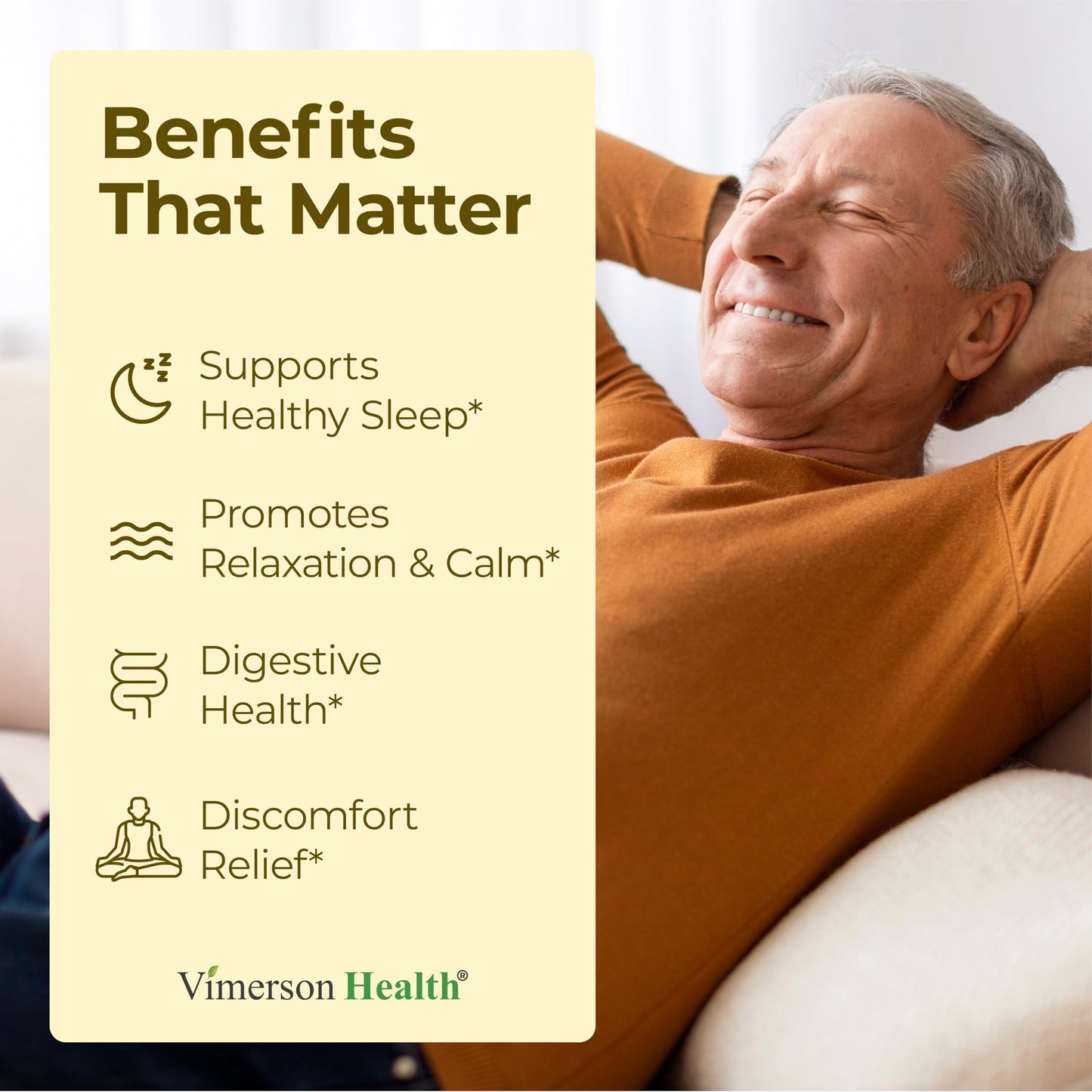 Vimerson Health Turmeric & Chamomile Sleep Capsules, 60 Count