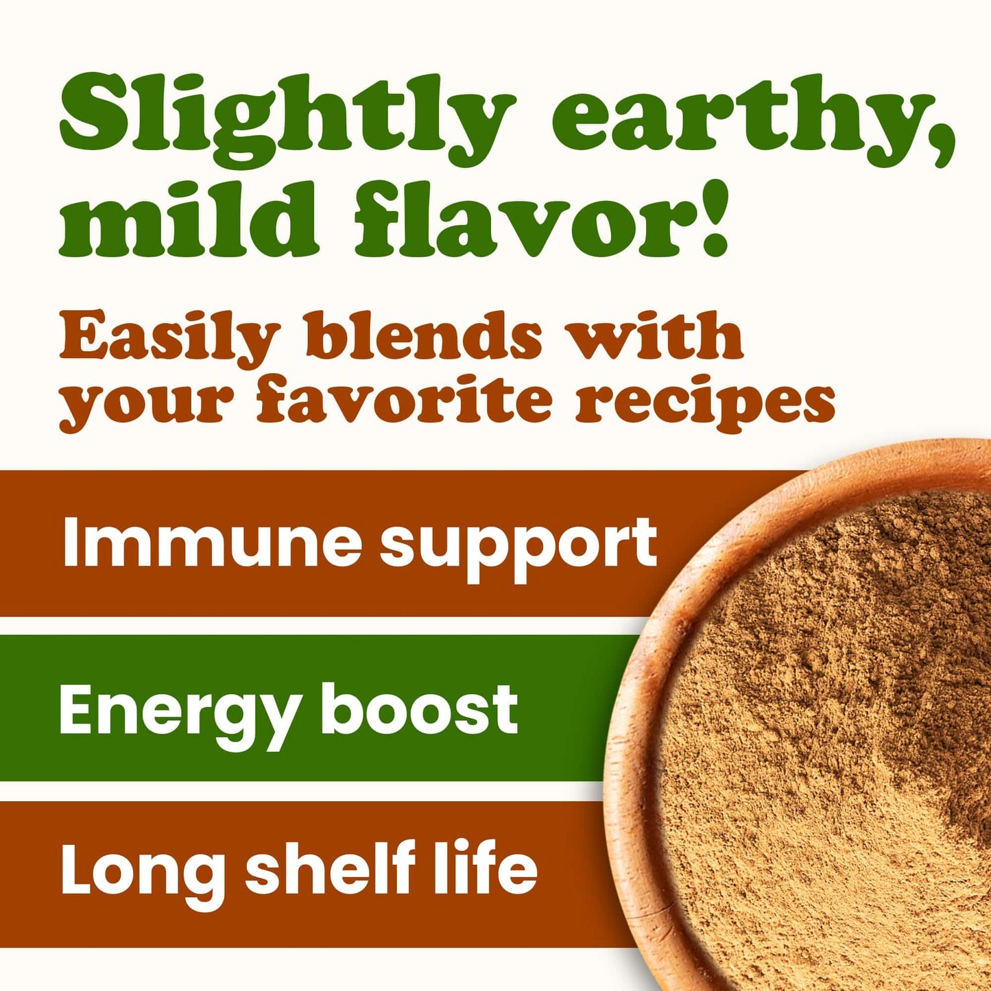 Food to Live Organic Cordyceps Mushroom Powder, 1814 Ounces