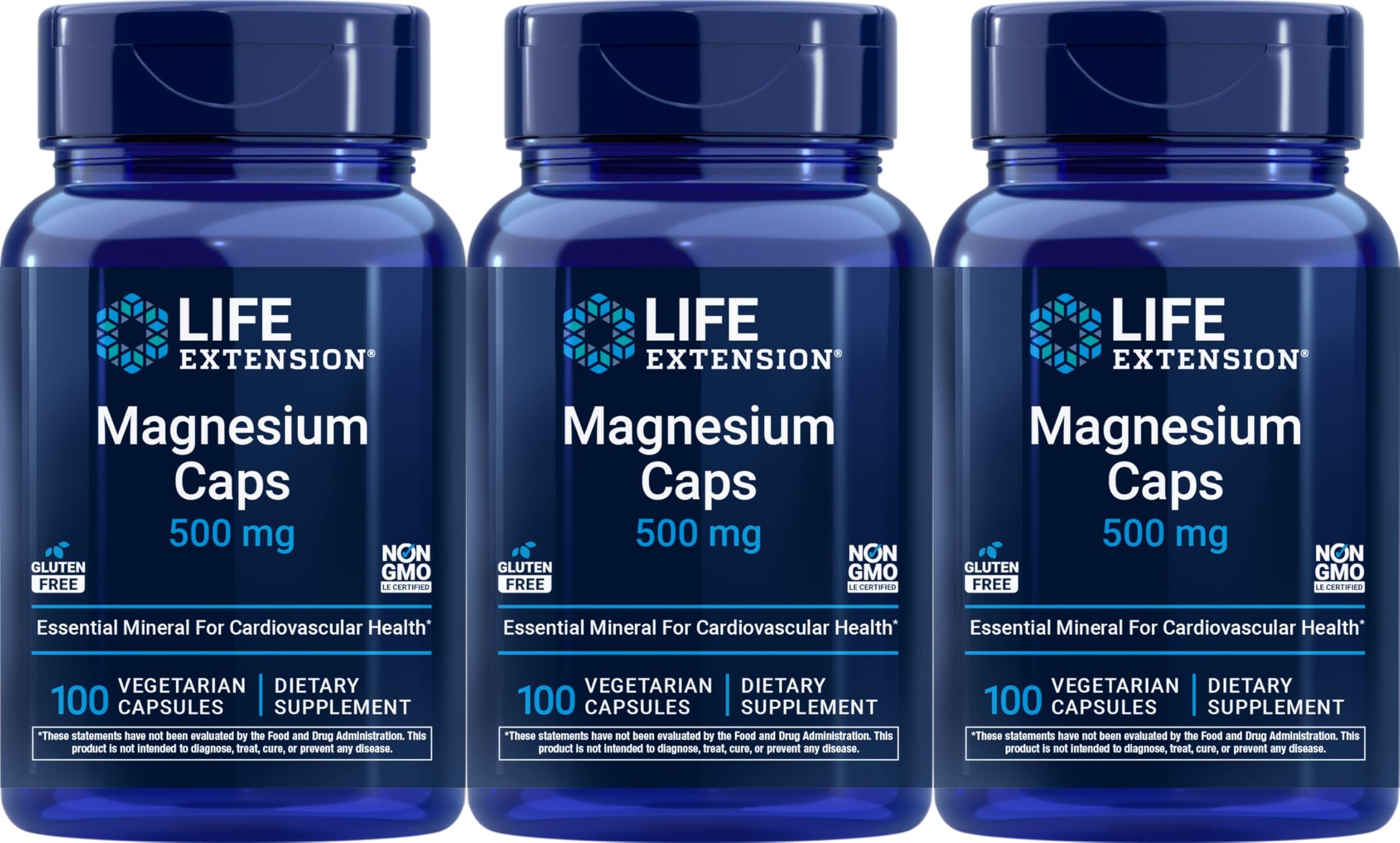 Life Extension Magnesium 500 mg Capsules 300 Capsules