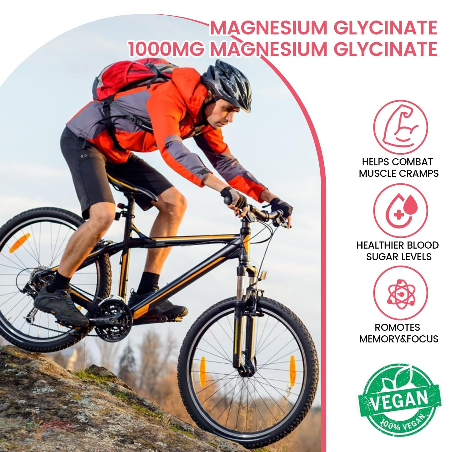 maxmedix Magnesium Glycinate Gummies 1000mg, 90 Count