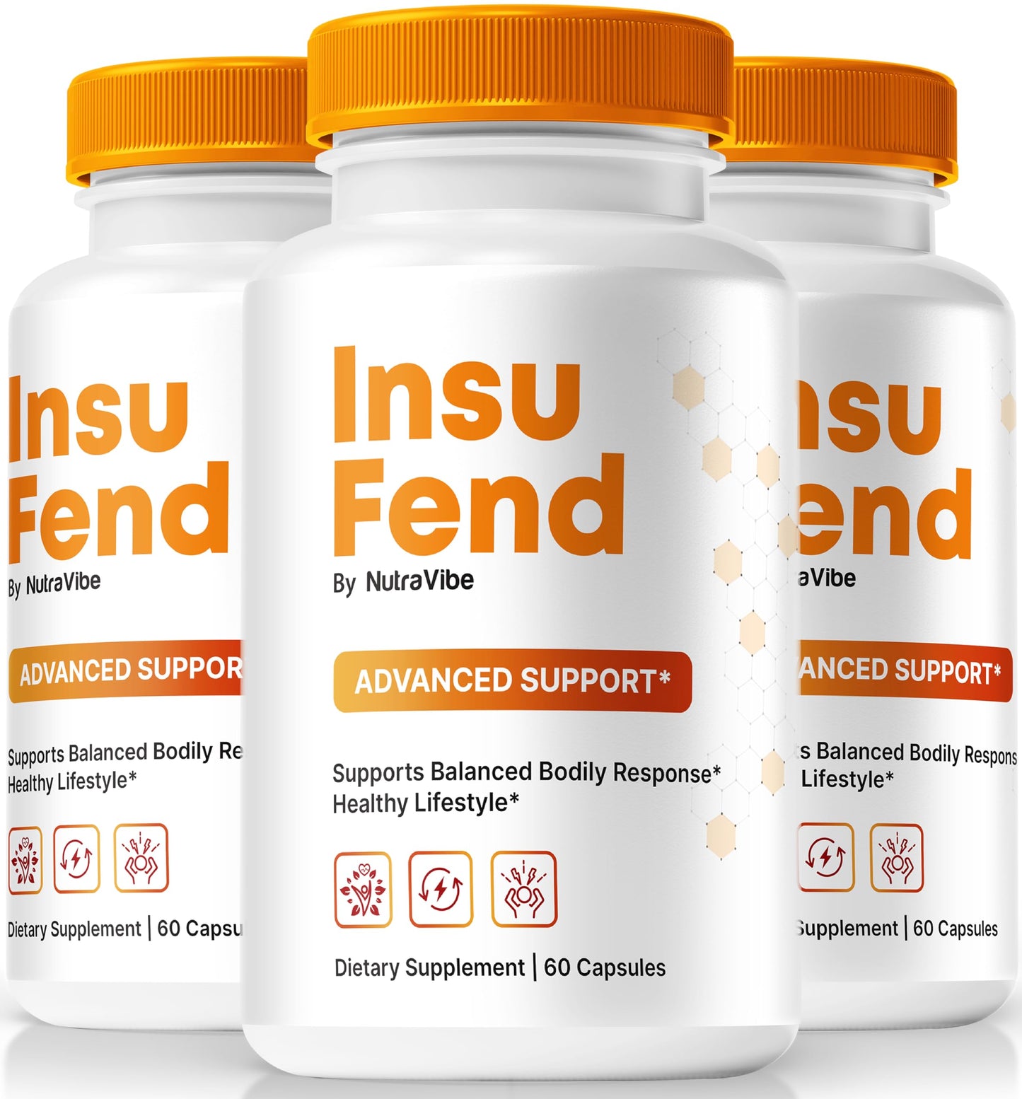 NutraVibe InsuFend Capsules, 180 Capsules
