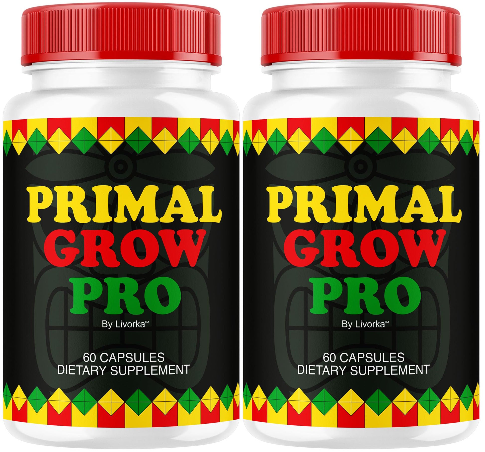 LIVORKA Primal Grow Pro for Men Capsules, 120 Capsules