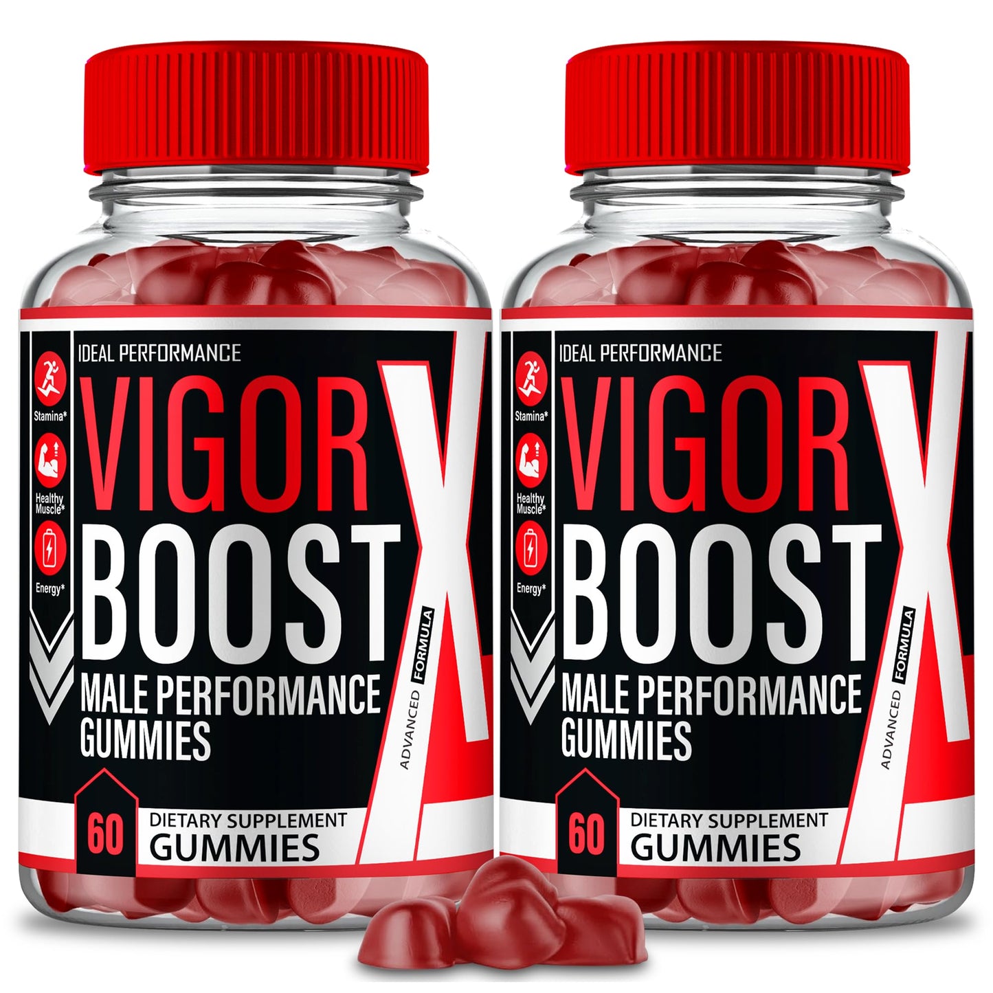 IDEAL PERFORMANCE Vigor Boost Gummies, 120 Gummies