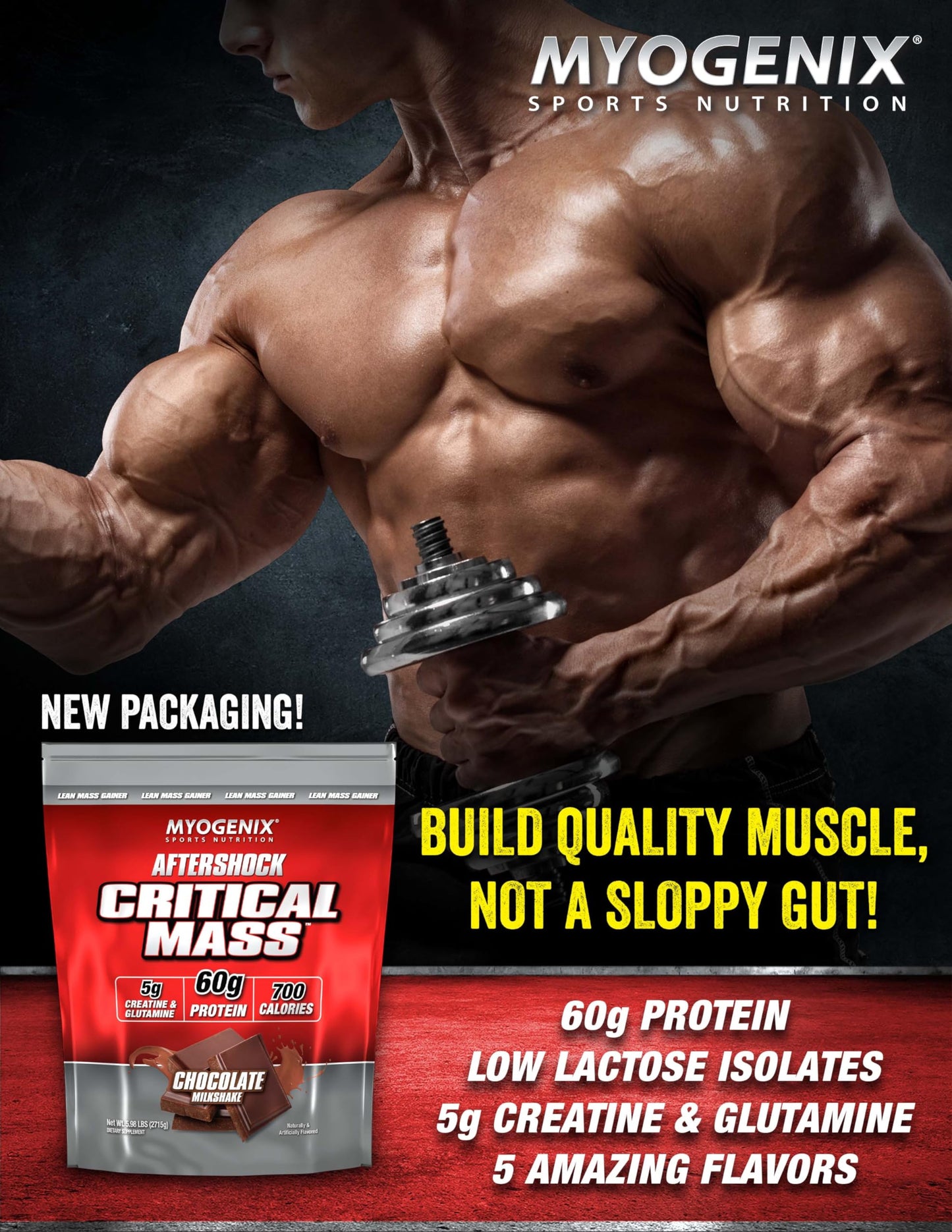 Myogenix Critical Mass Gainer Powder 95.04