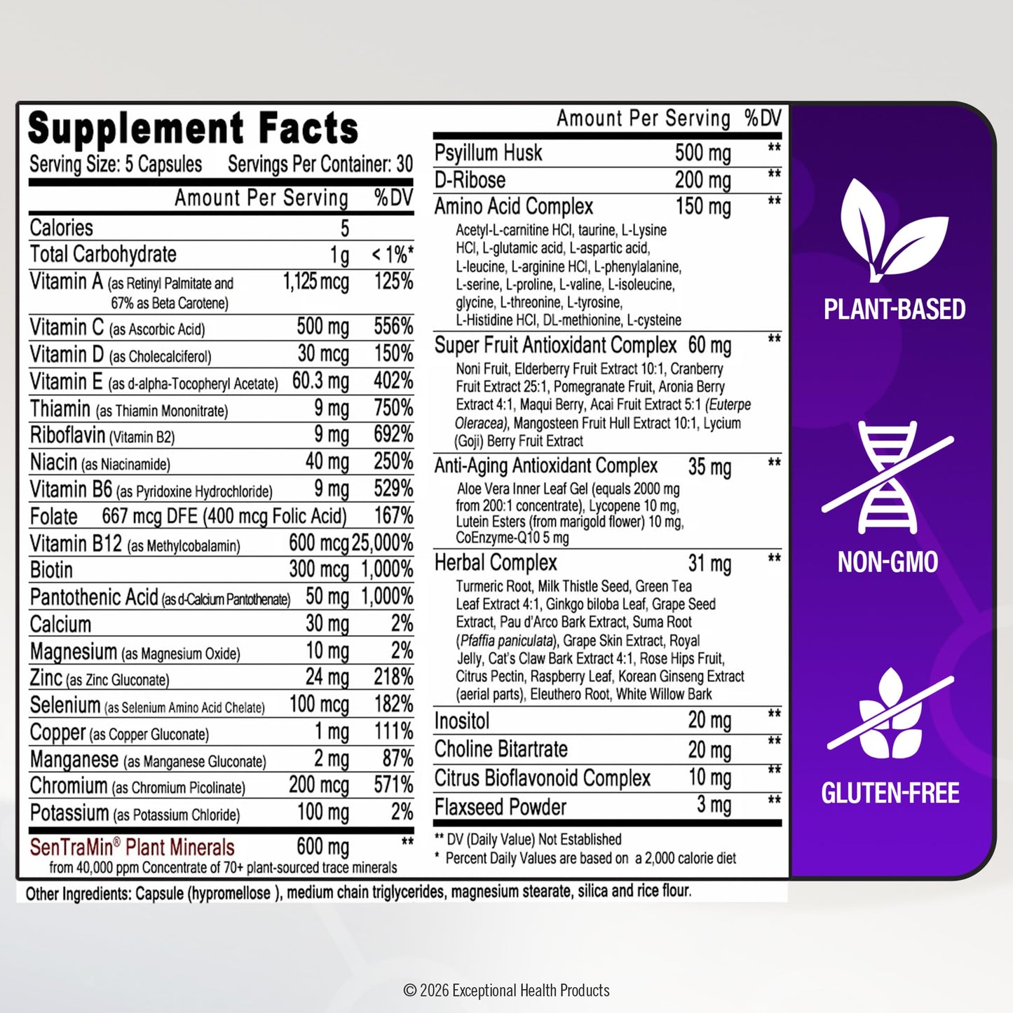 Immuno 150 Immune Support Supplement Capsule, 150 Capsules