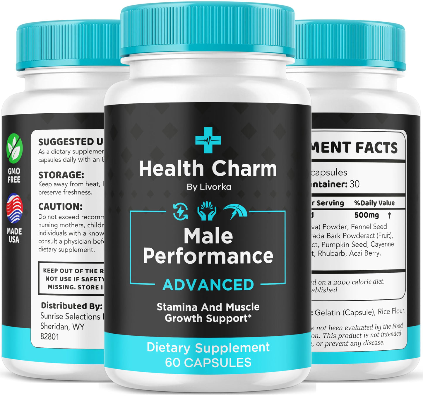 LIVORKA Health Charm Capsules 120 Capsules