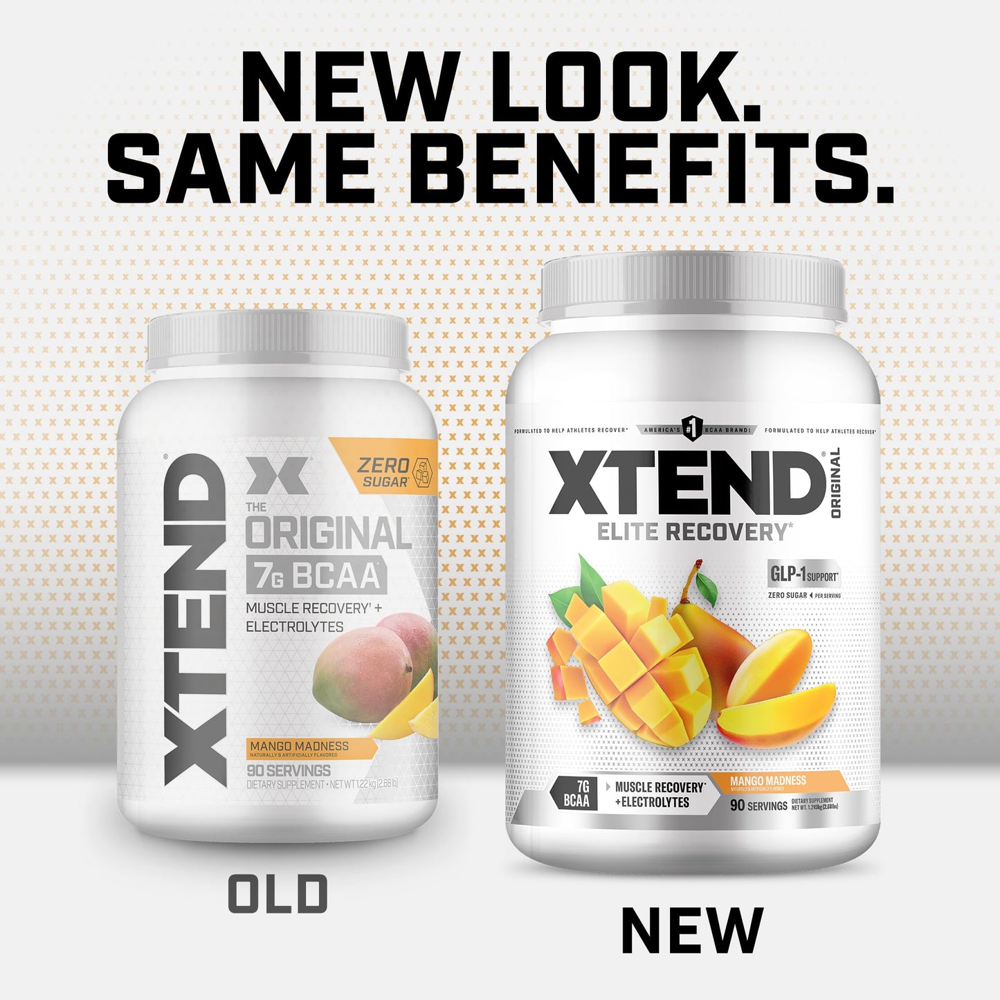 Xtend Original BCAA Powder Mango Madness, 90 Servings