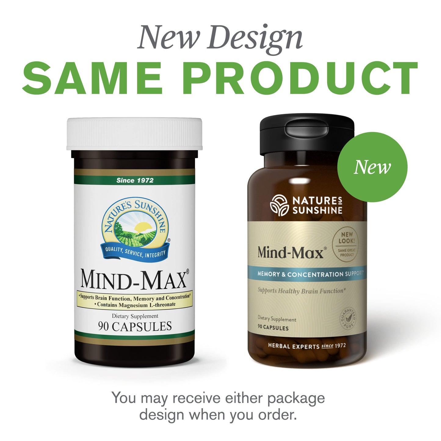 Nature's Sunshine Mind-Max Capsule 90 Capsules