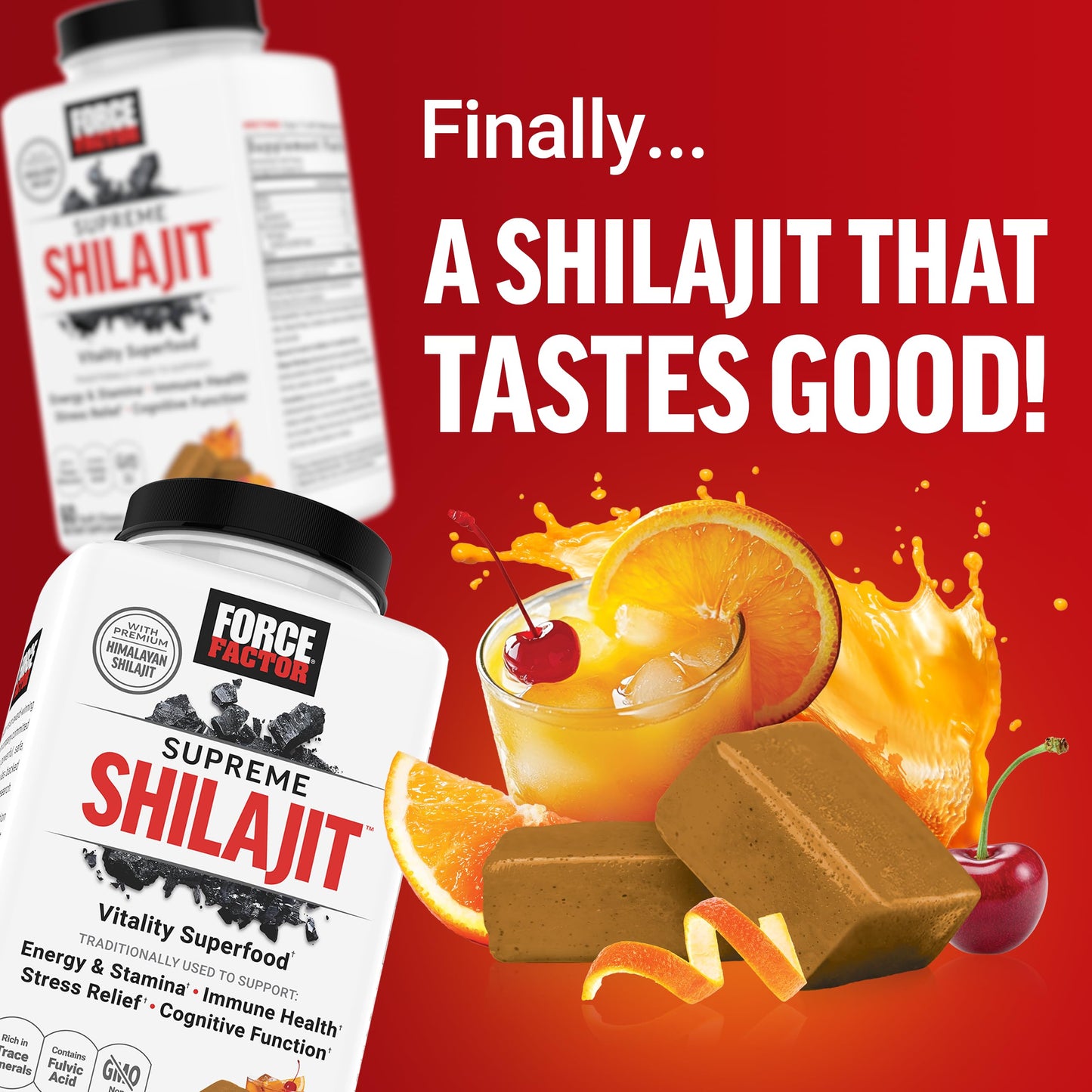 Force Factor Supreme Shilajit Soft Chews 60