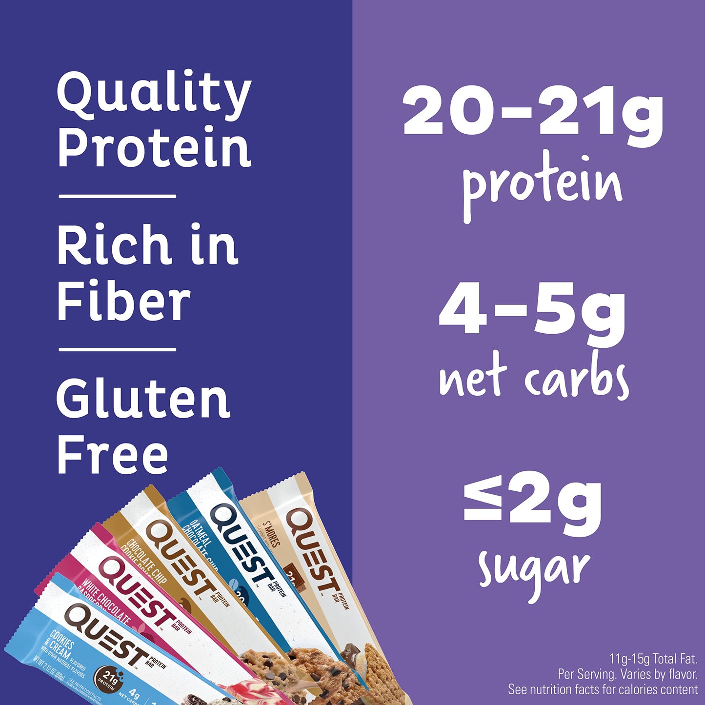 Quest Nutrition Protein Powder & Bars Bundle Salted Caramel Powder 26g Protein 1g Sugar, 12 Bar Variety Pack 20-21g Protein