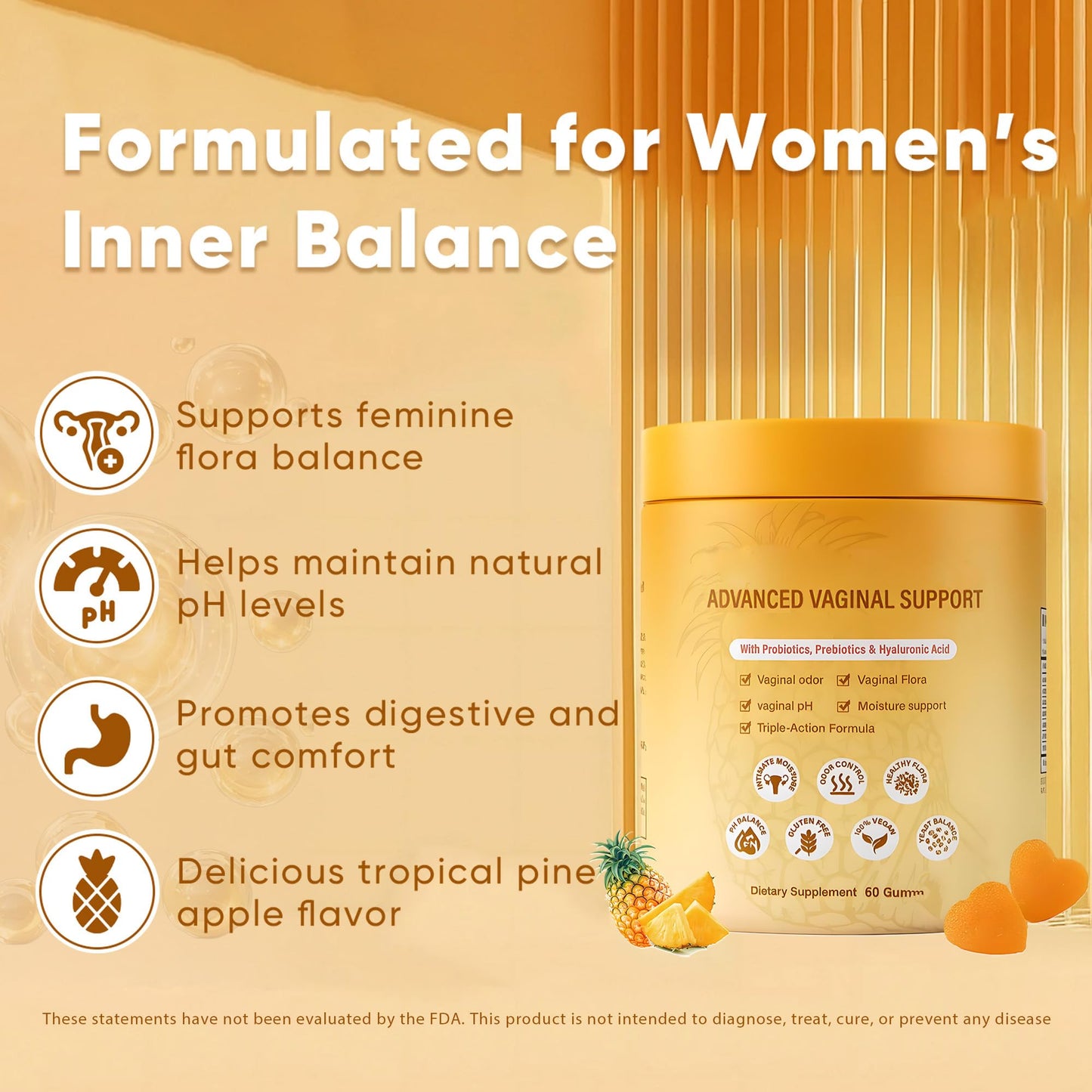 NEWUREHO Probiotic Pineapple Capsule 1 Count