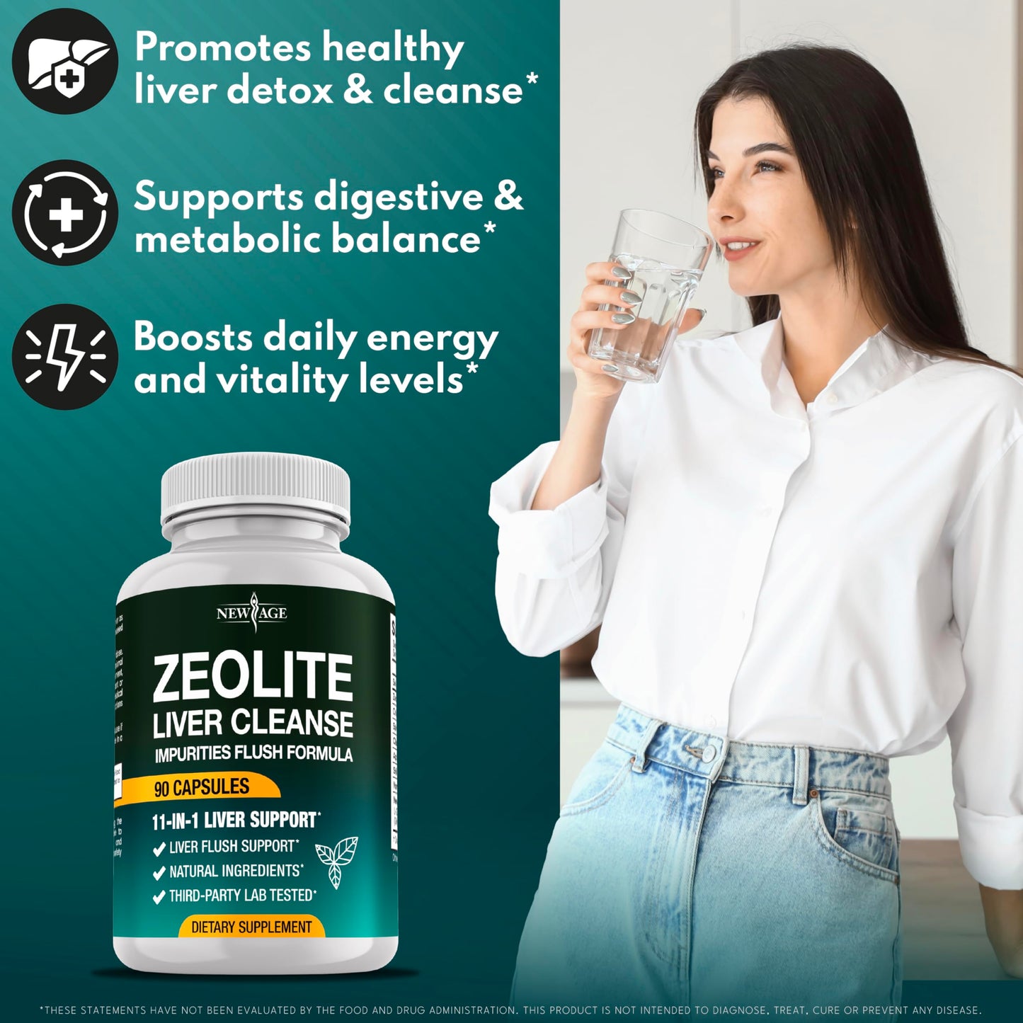 NEW AGE Liver Cleanse & Repair Capsule, 270 Count
