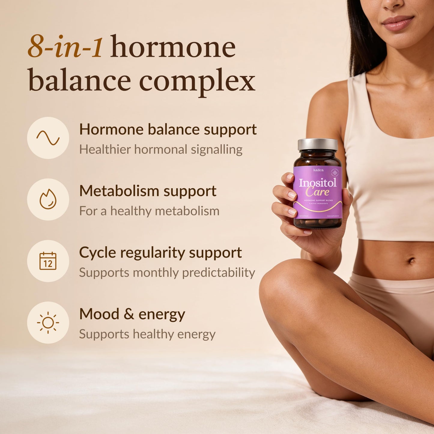 Kailea 8-in-1 Inositol Complex for Women Capsule 120 Capsules