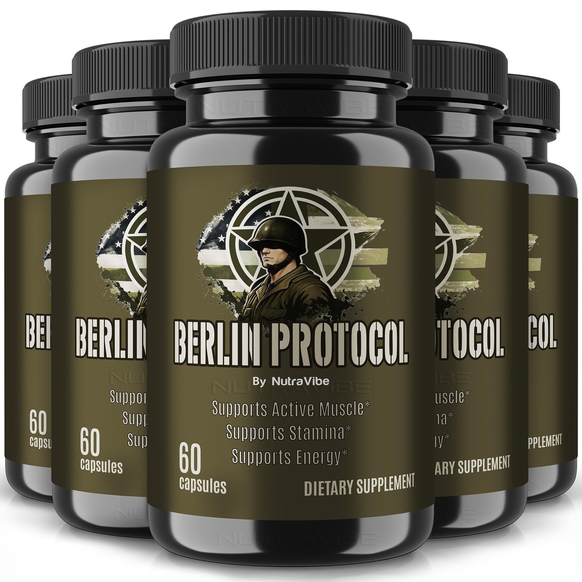 NutraVibe Berlin Protocol Capsules 300 Capsules