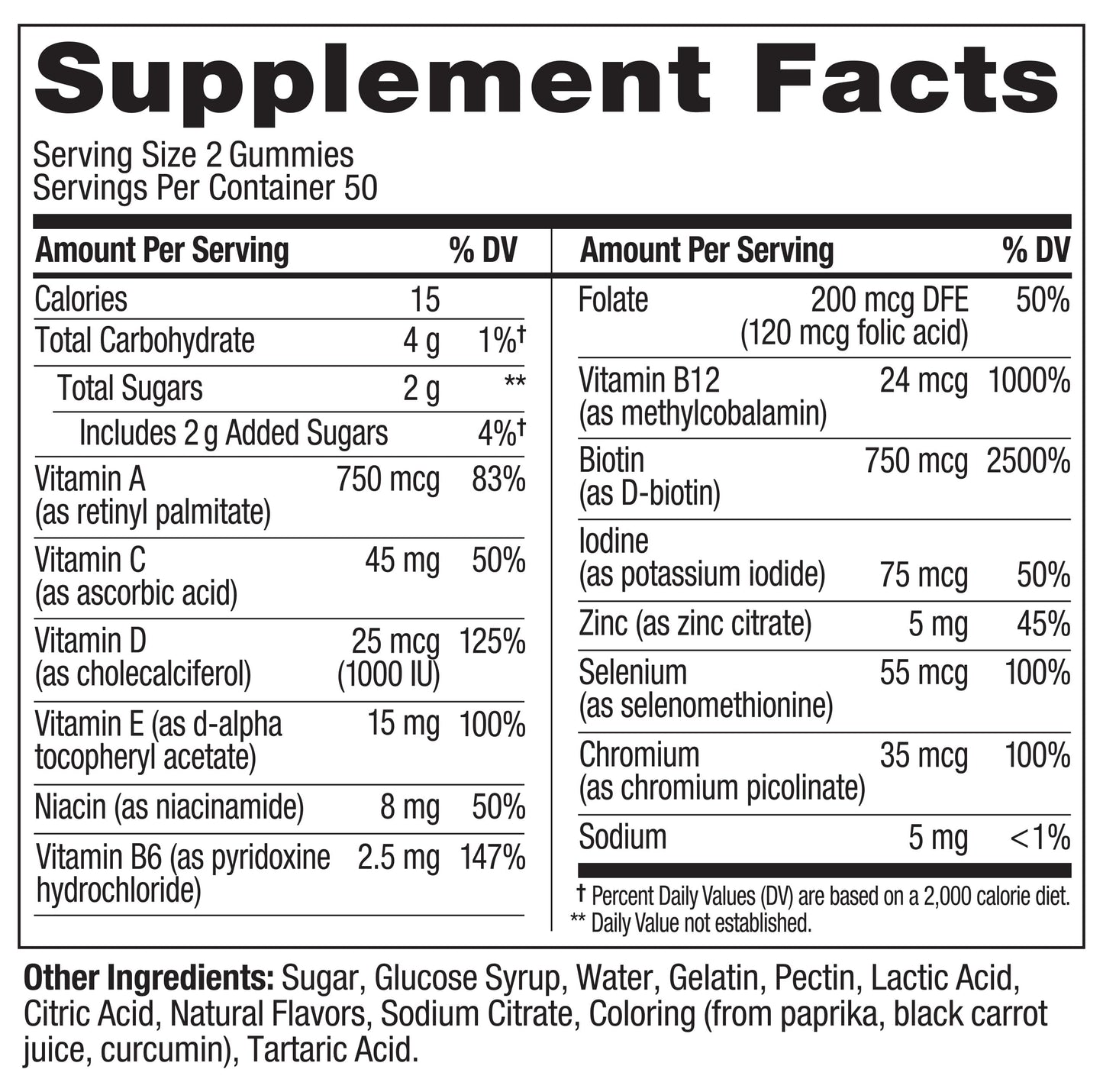OLLY Teen Girl Multi Gummy 100 Count