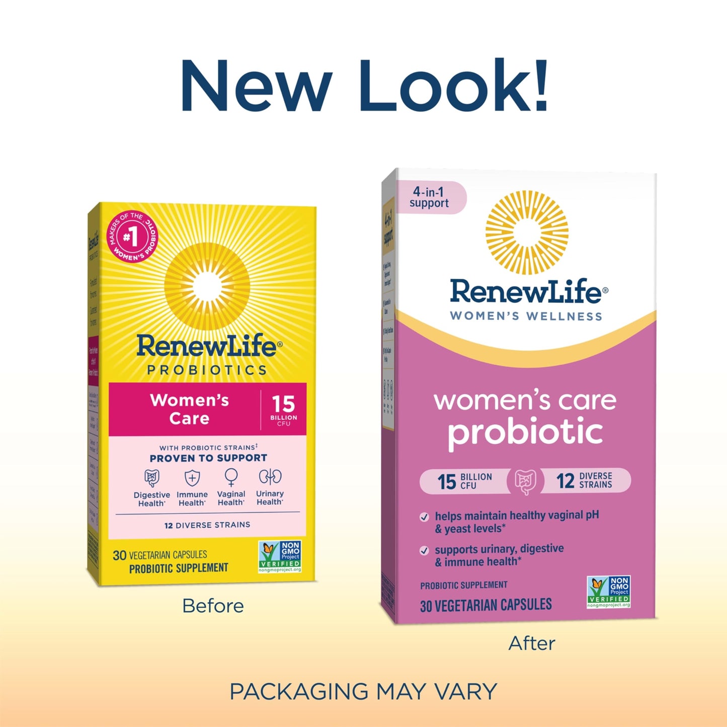 Renew Life Women's Probiotic Capsules 15 Billion CFU, 30 Count