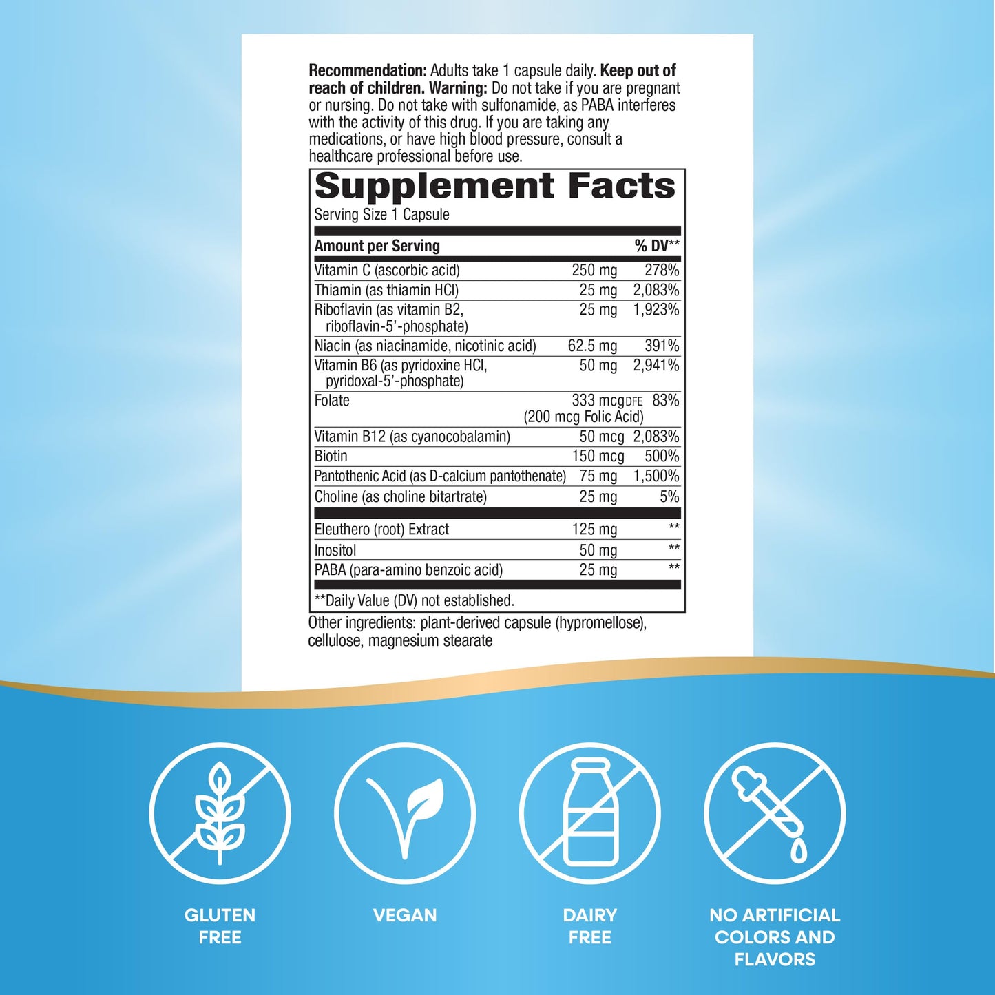 Nature's Way B-Stress Formula Capsules 100