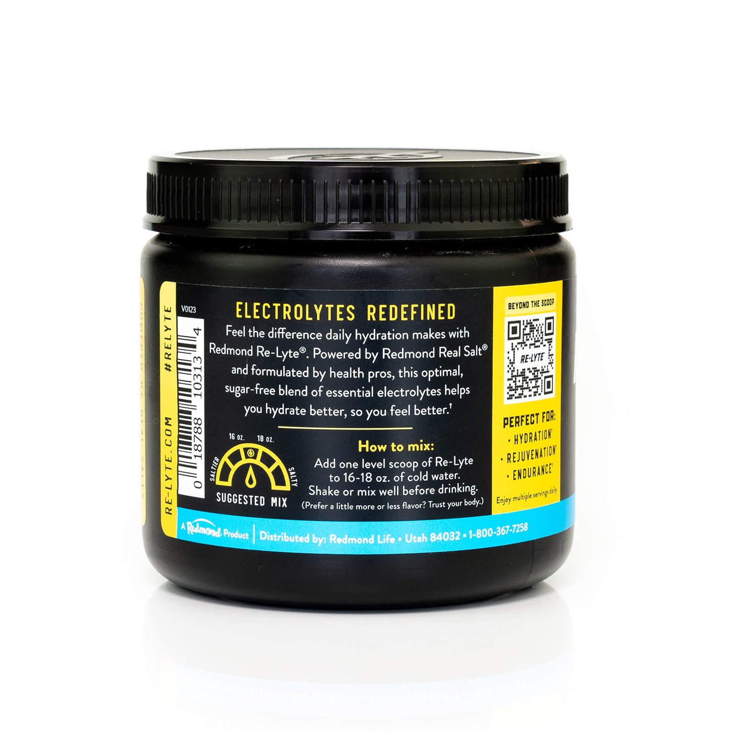 REDMOND Re-Lyte Hydration Electrolyte Powder 13.44 oz