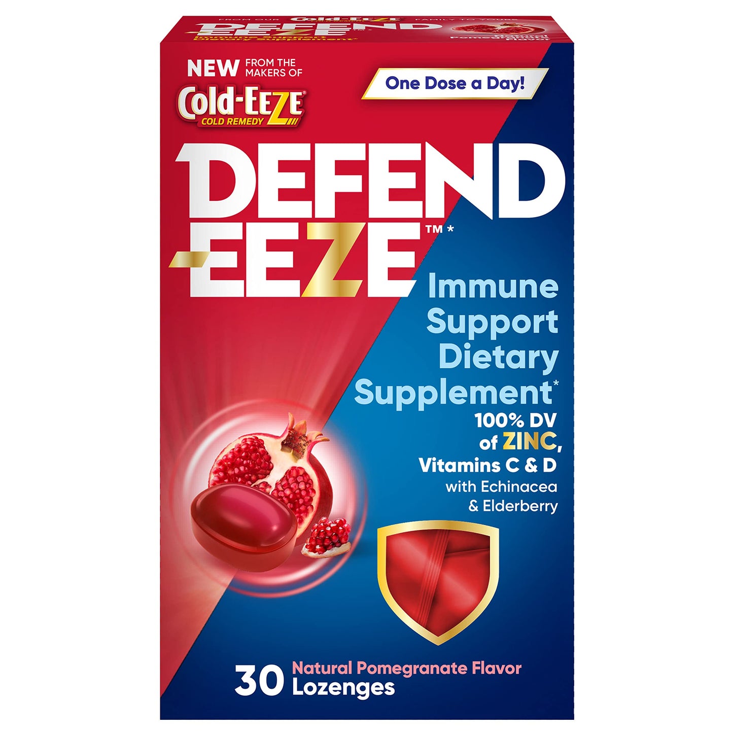Cold-Eeze Defend-EEZE Immune Support Dietary Supplement 30 Capsules