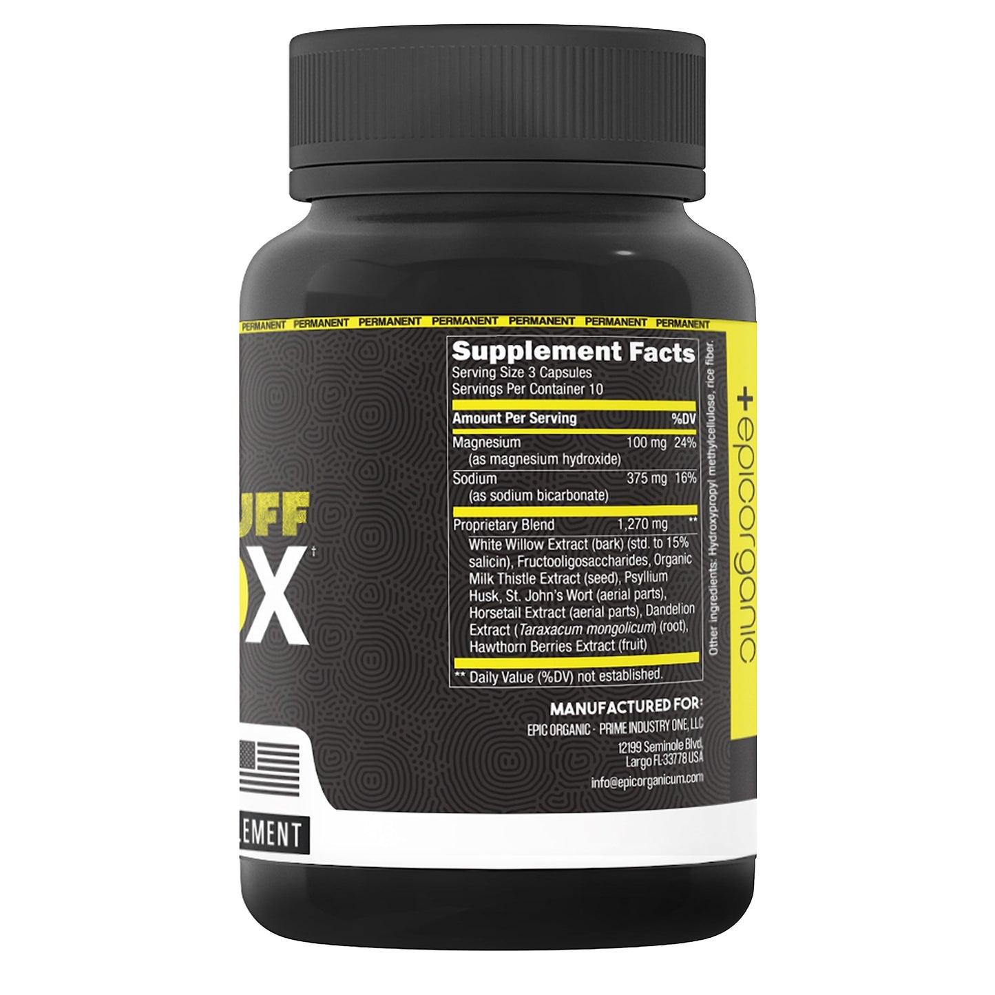 Epic Organicum The Good Stuff Detox & Cleanse Capsules 30