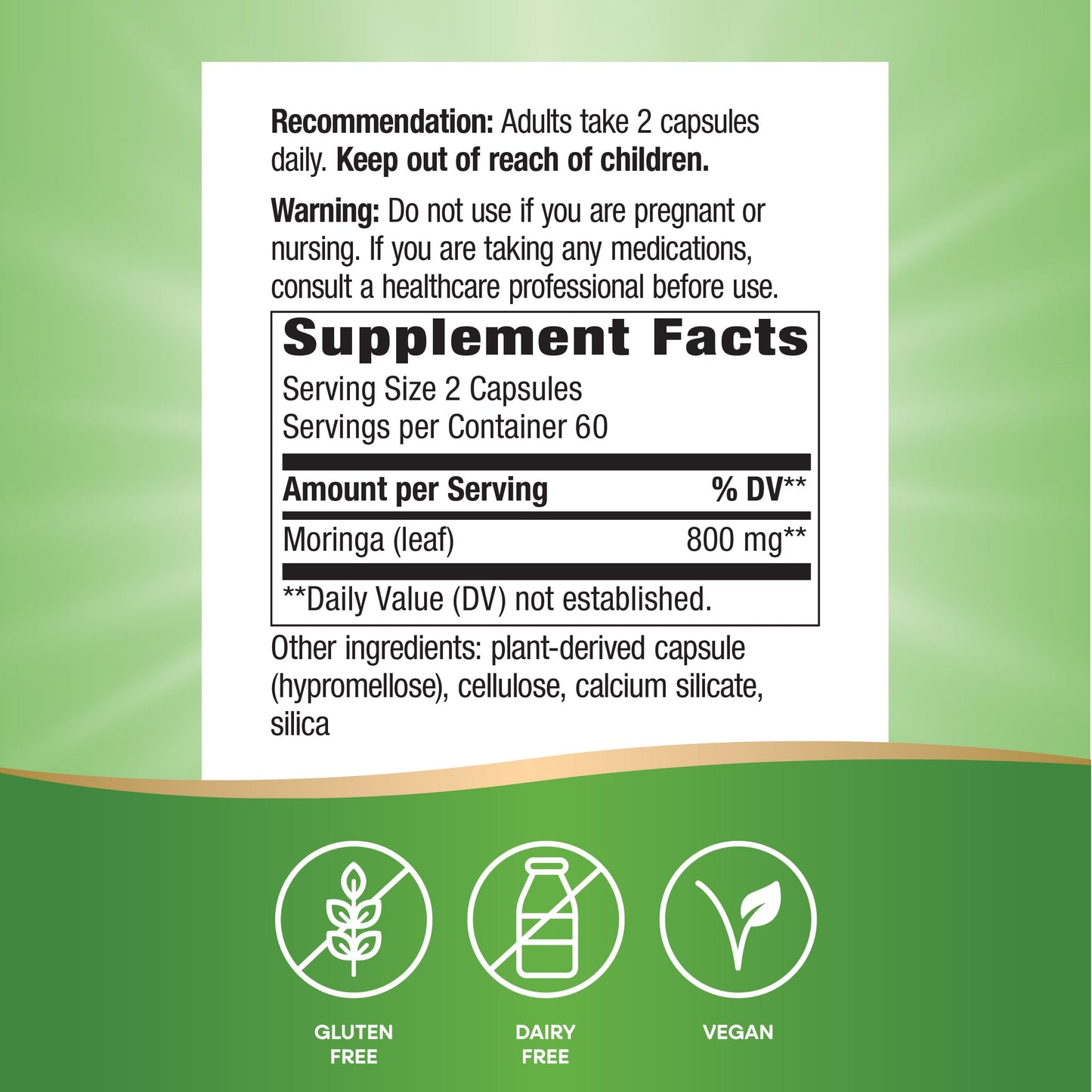 Nature's Way Moringa Capsule 120 Capsules