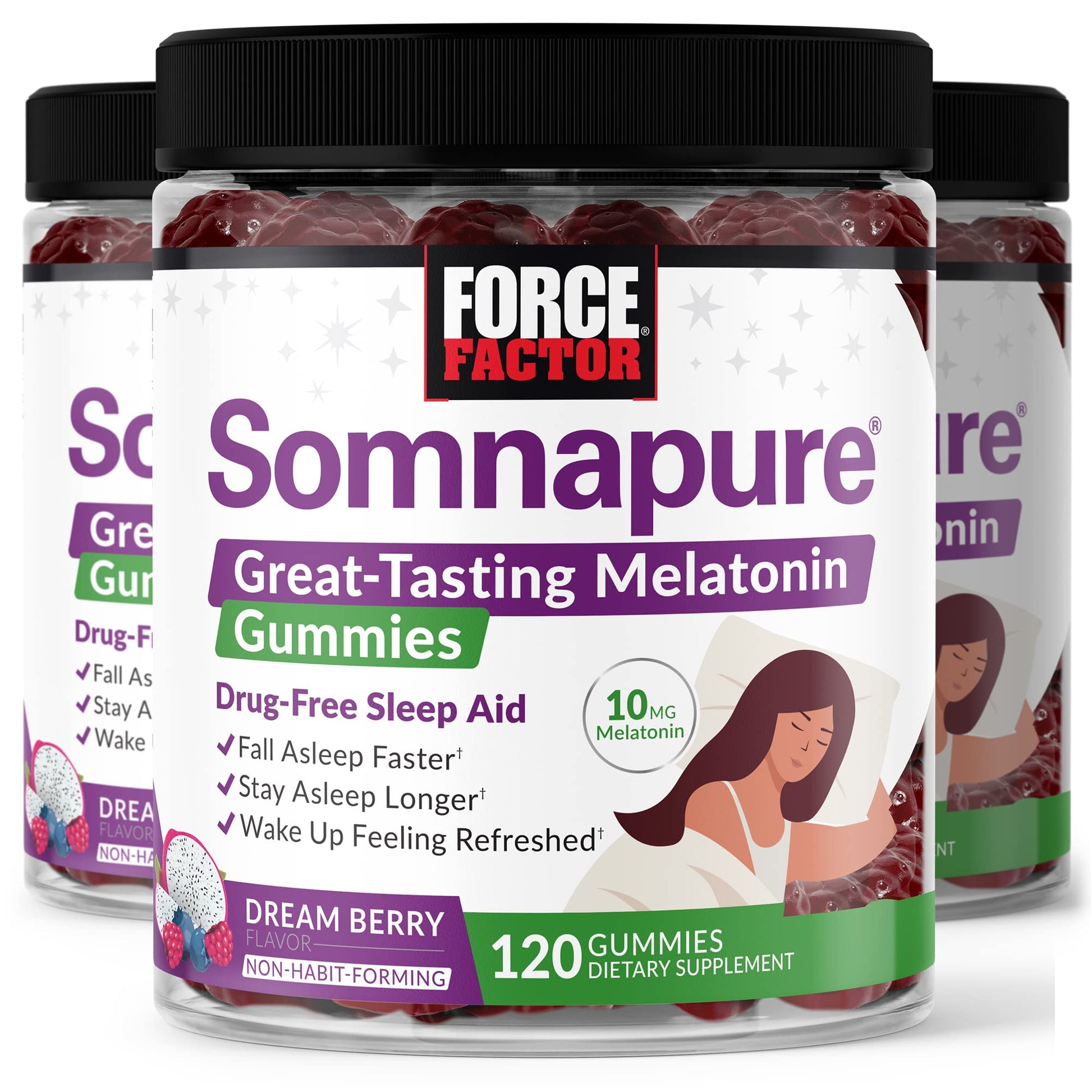 Force Factor Somnapure Gummies with Melatonin, 360 Gummies
